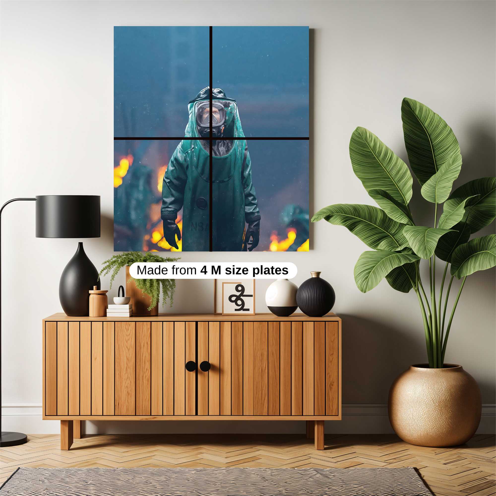 Hazmat Gloom Safe Wall Magnetic / M