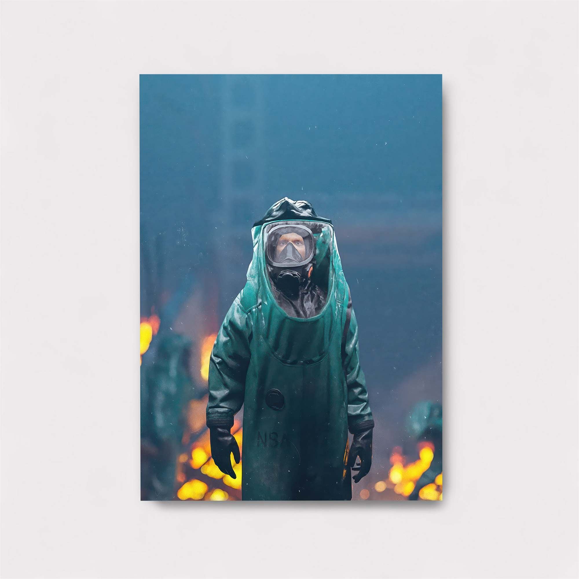 Hazmat Gloom Safe Wall Magnetic / M
