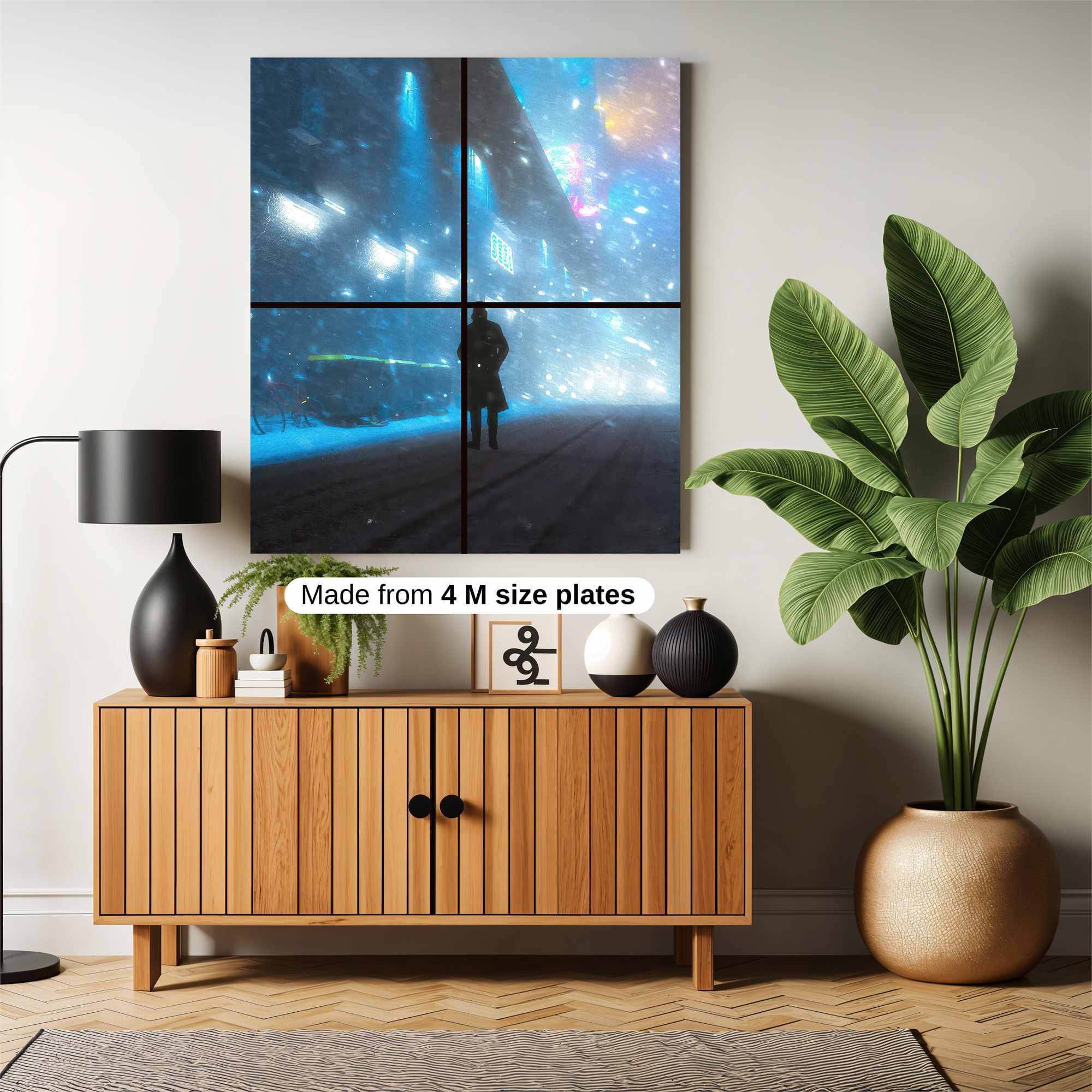 Cyber Blizzard Safe Wall Magnetic / M