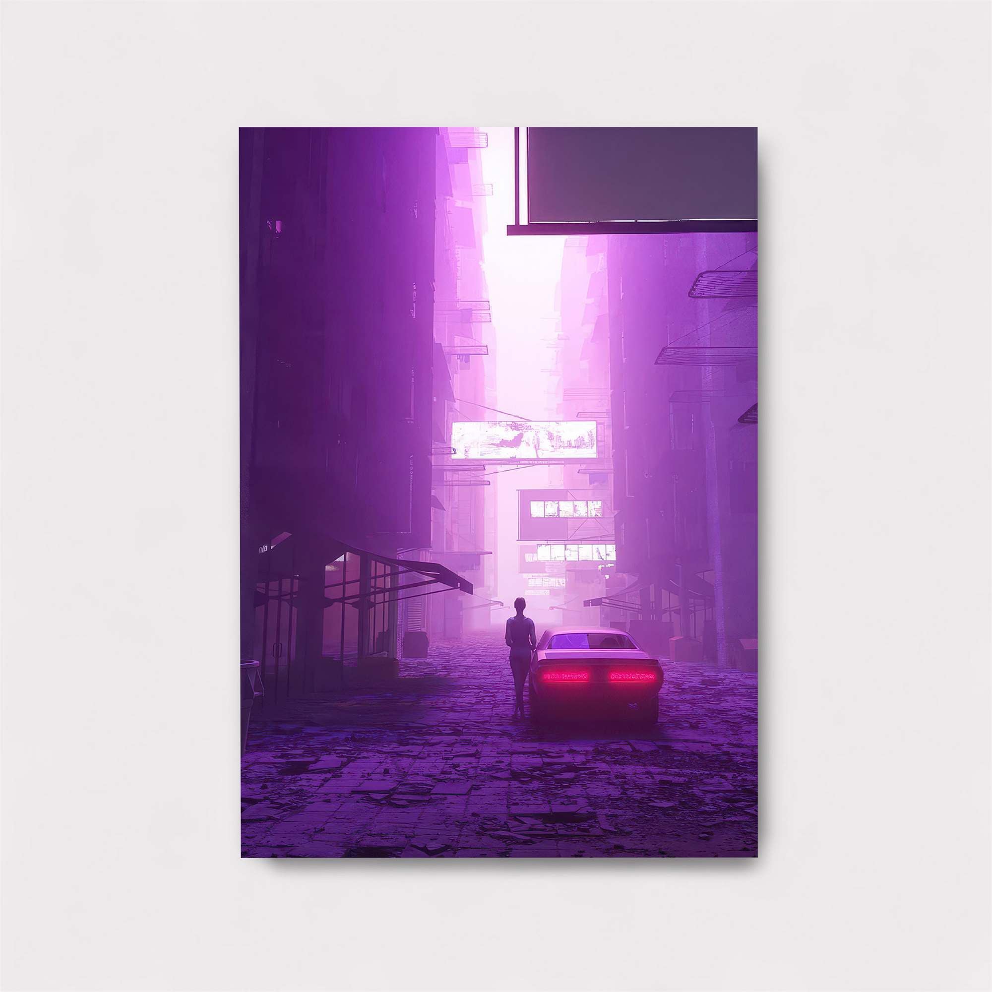 Neon Solitude Safe Wall Magnetic / M