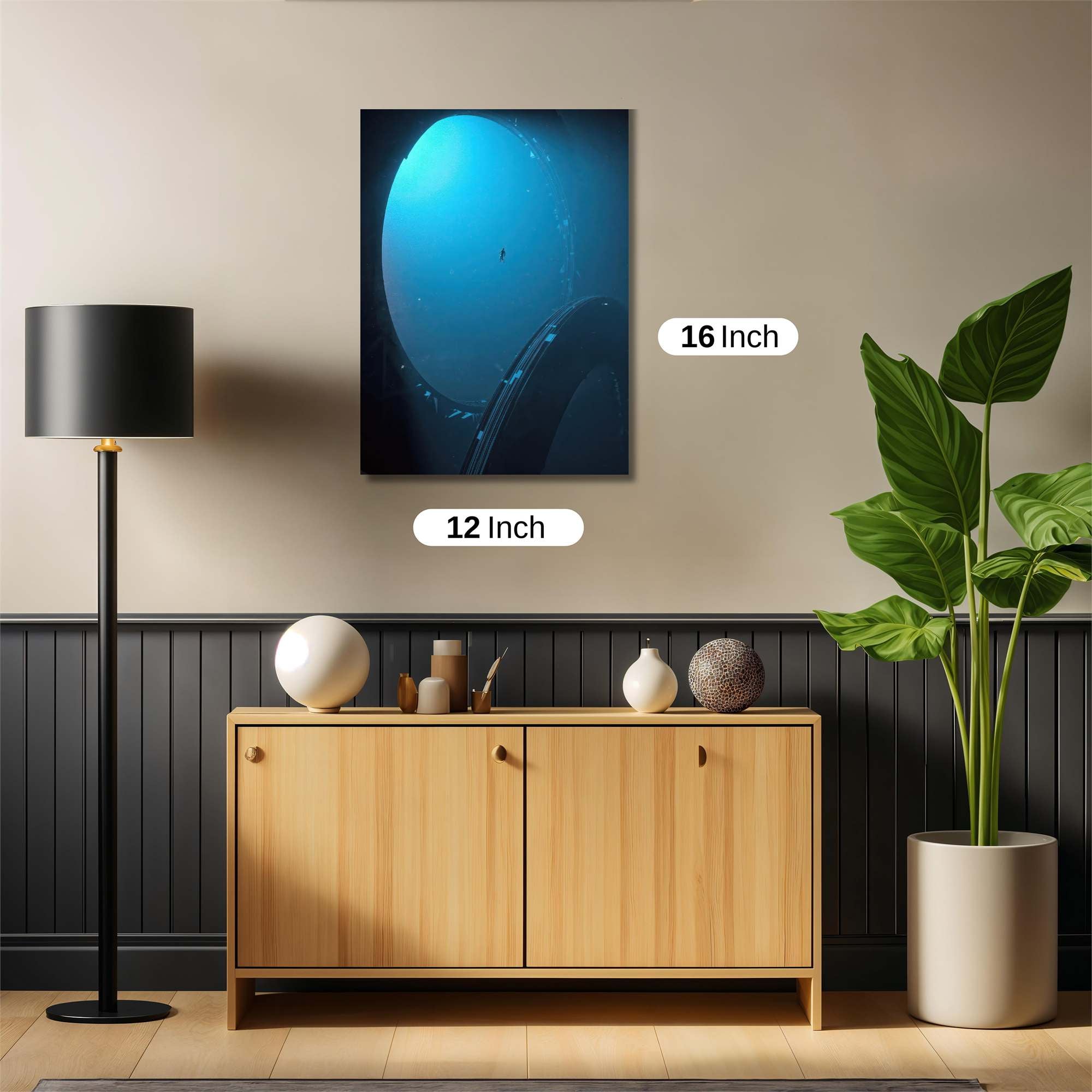 Diver Serene Safe Wall Magnetic / M