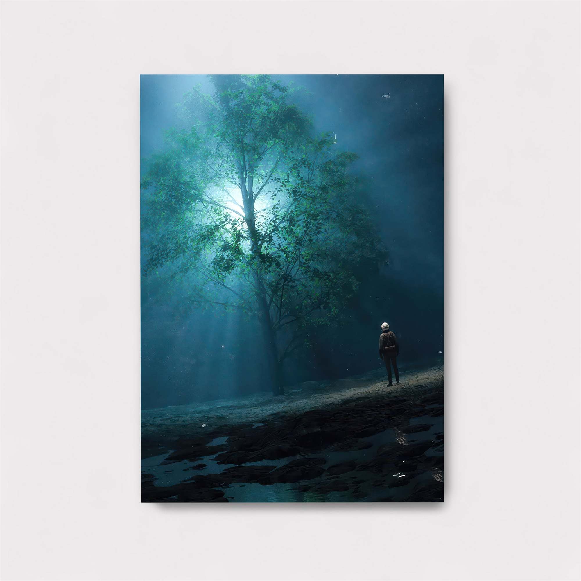 Moonlit Solitude Safe Wall Magnetic / M