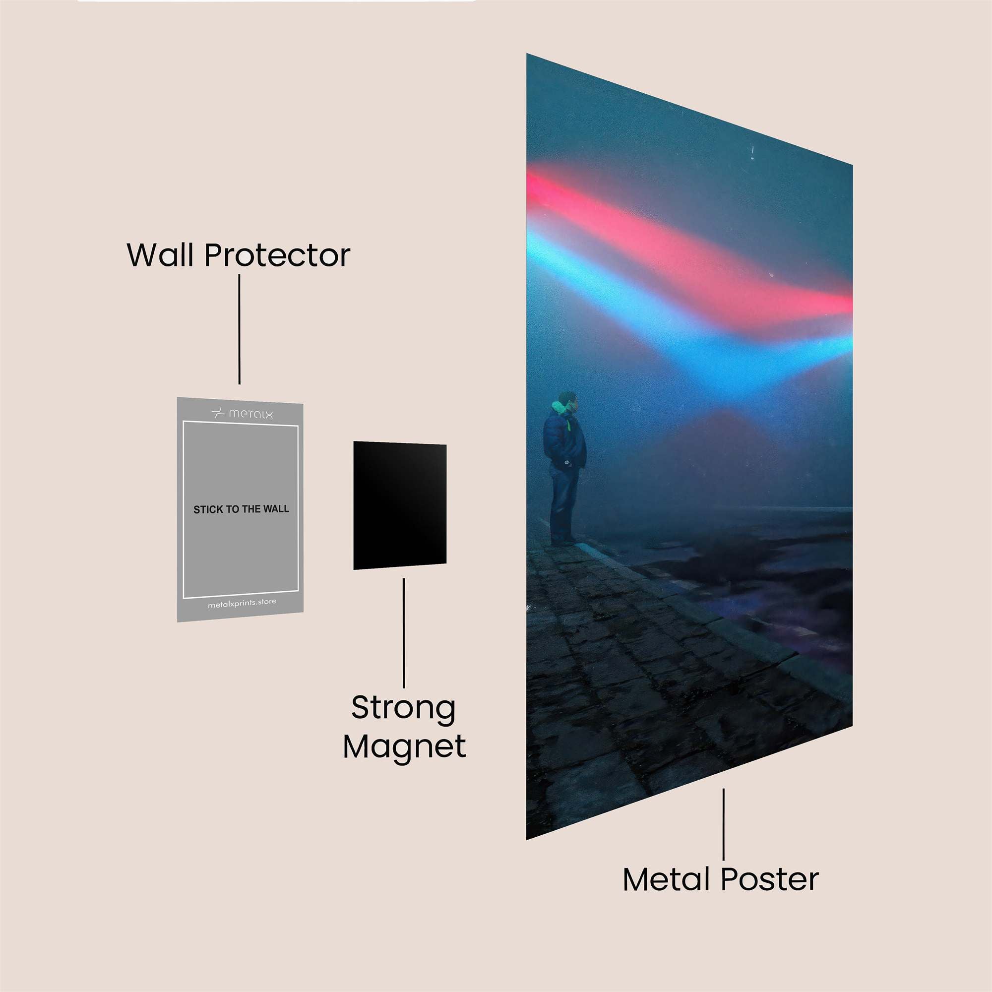 Signal Dream Safe Wall Magnetic / M