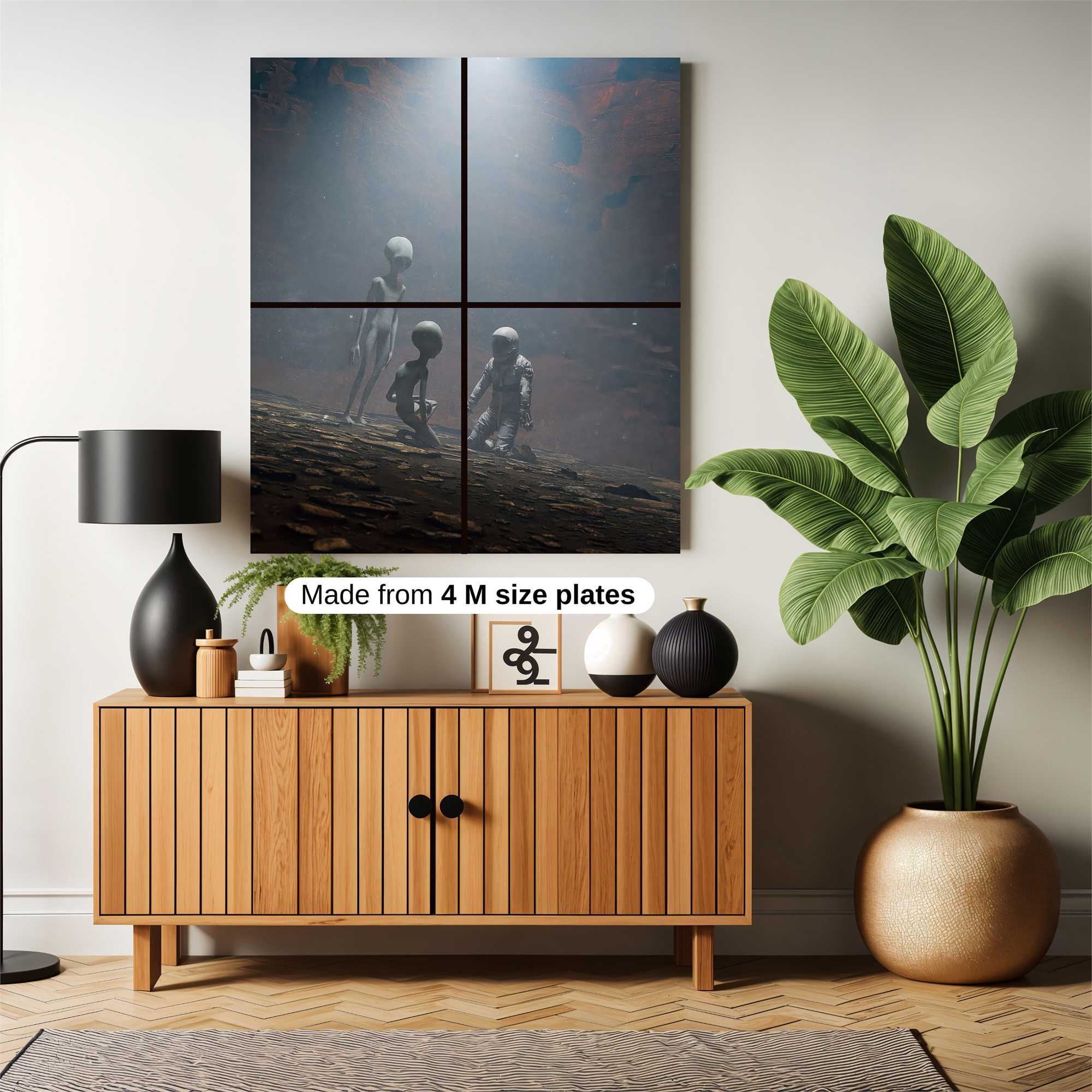 Alien Encounter Safe Wall Magnetic / M