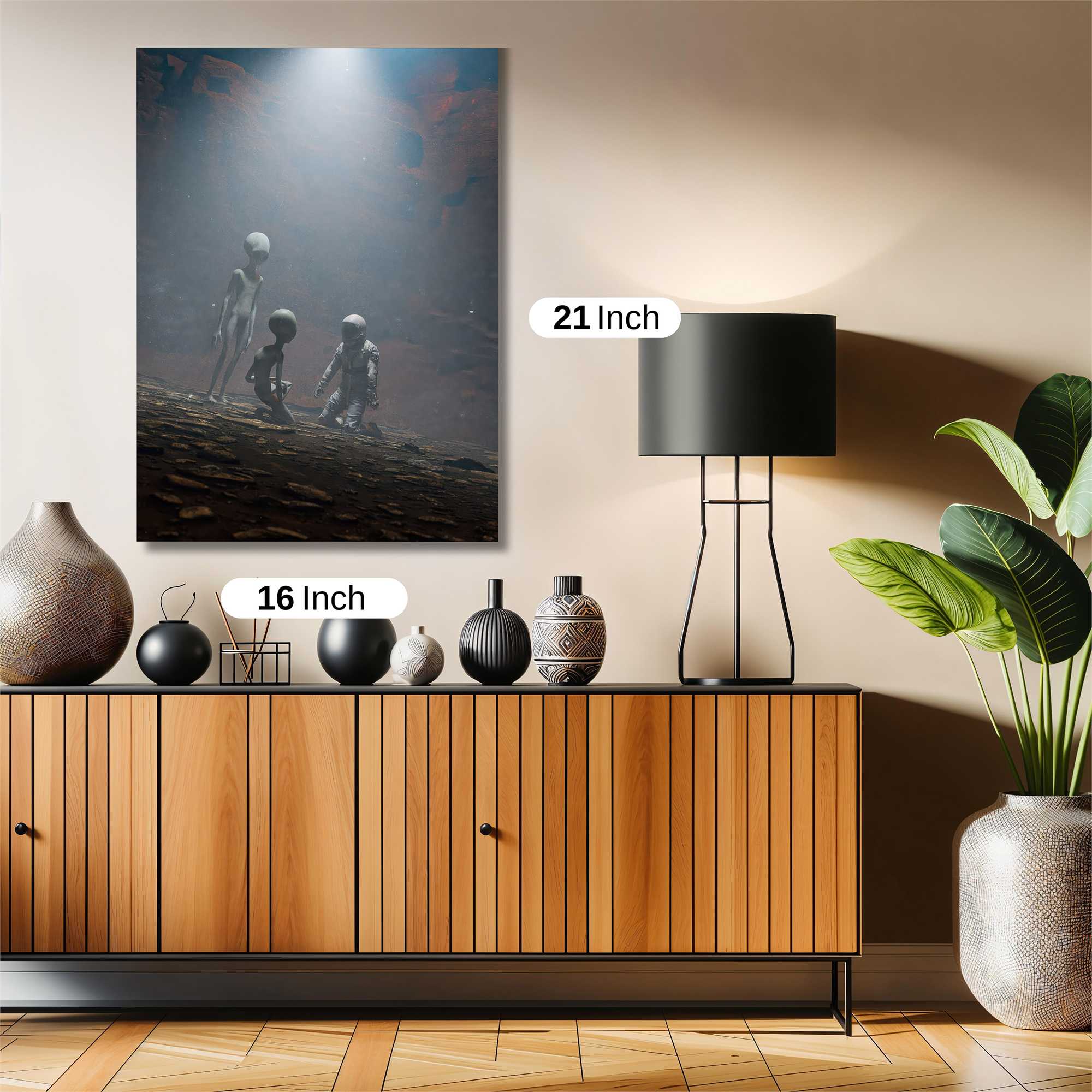 Alien Encounter Safe Wall Magnetic / M