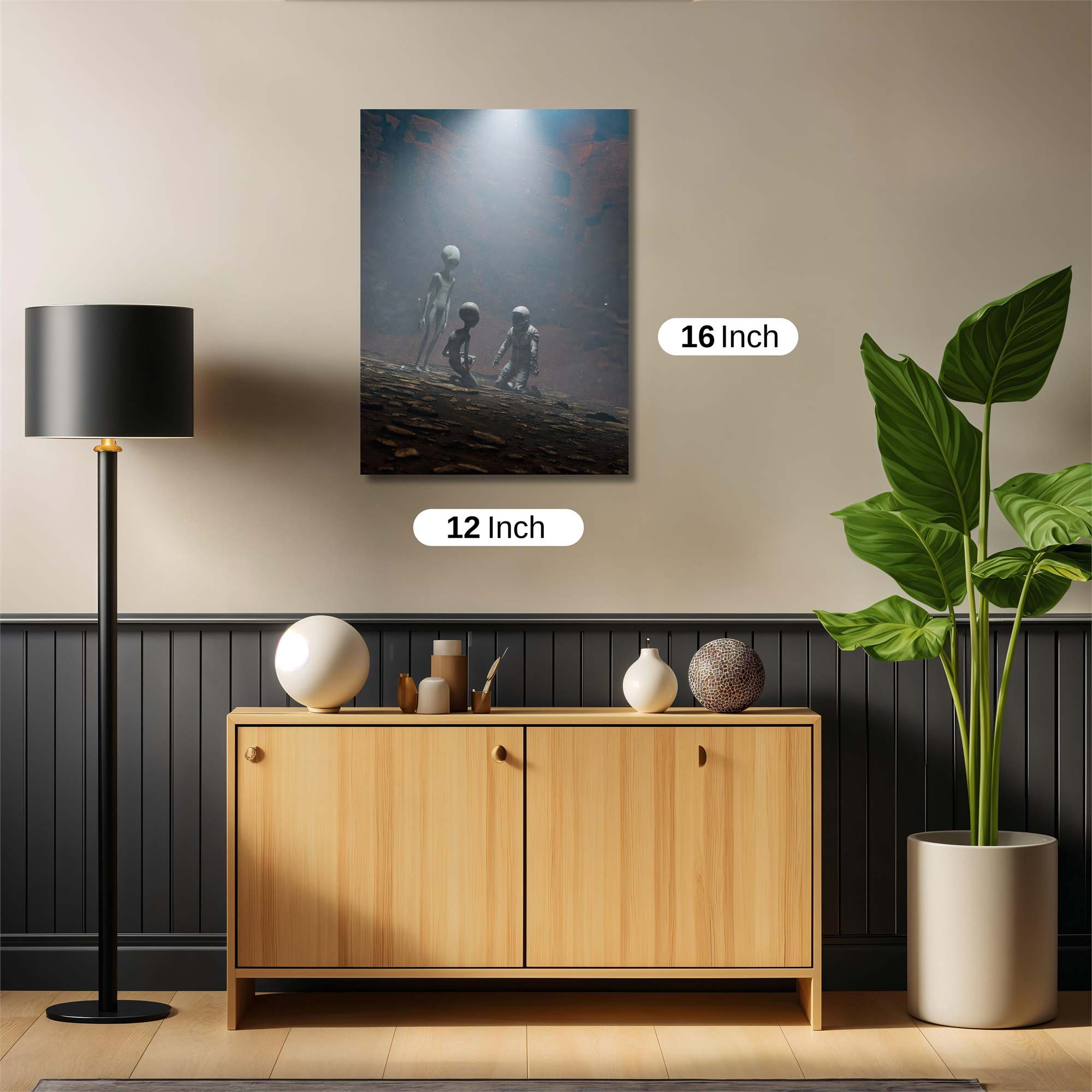 Alien Encounter Safe Wall Magnetic / M