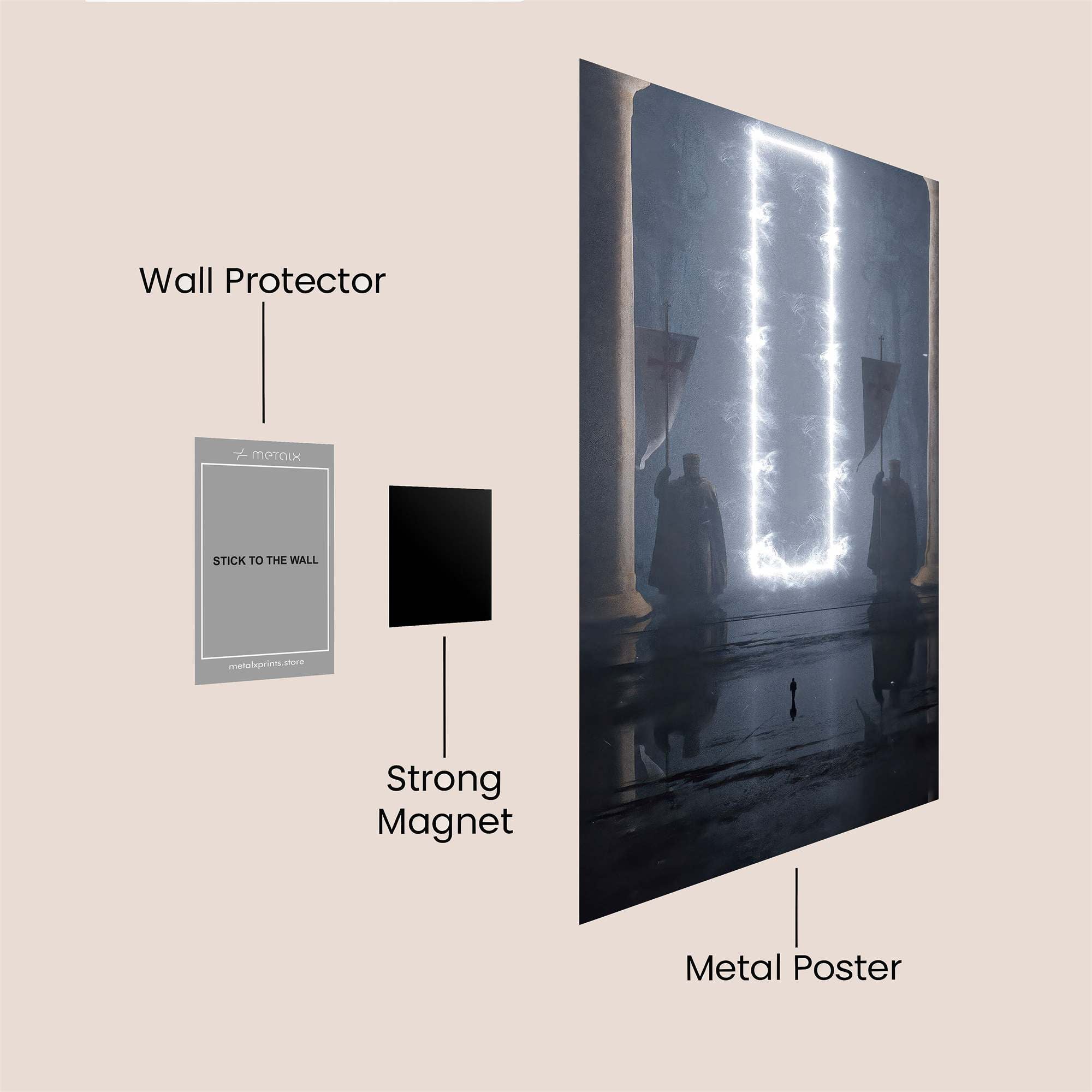 Portal Enigma Safe Wall Magnetic / M