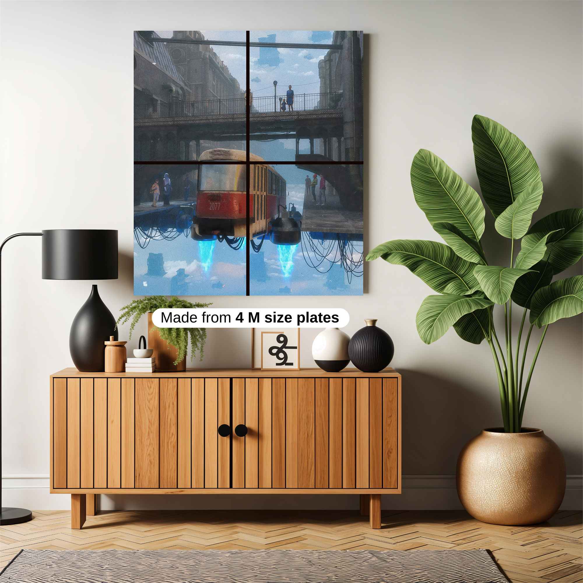 Skyward Tranquility Safe Wall Magnetic / M