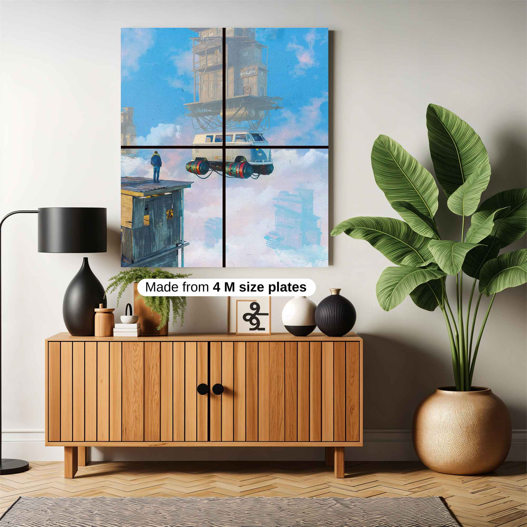 Skyward Dream Safe Wall Magnetic / M