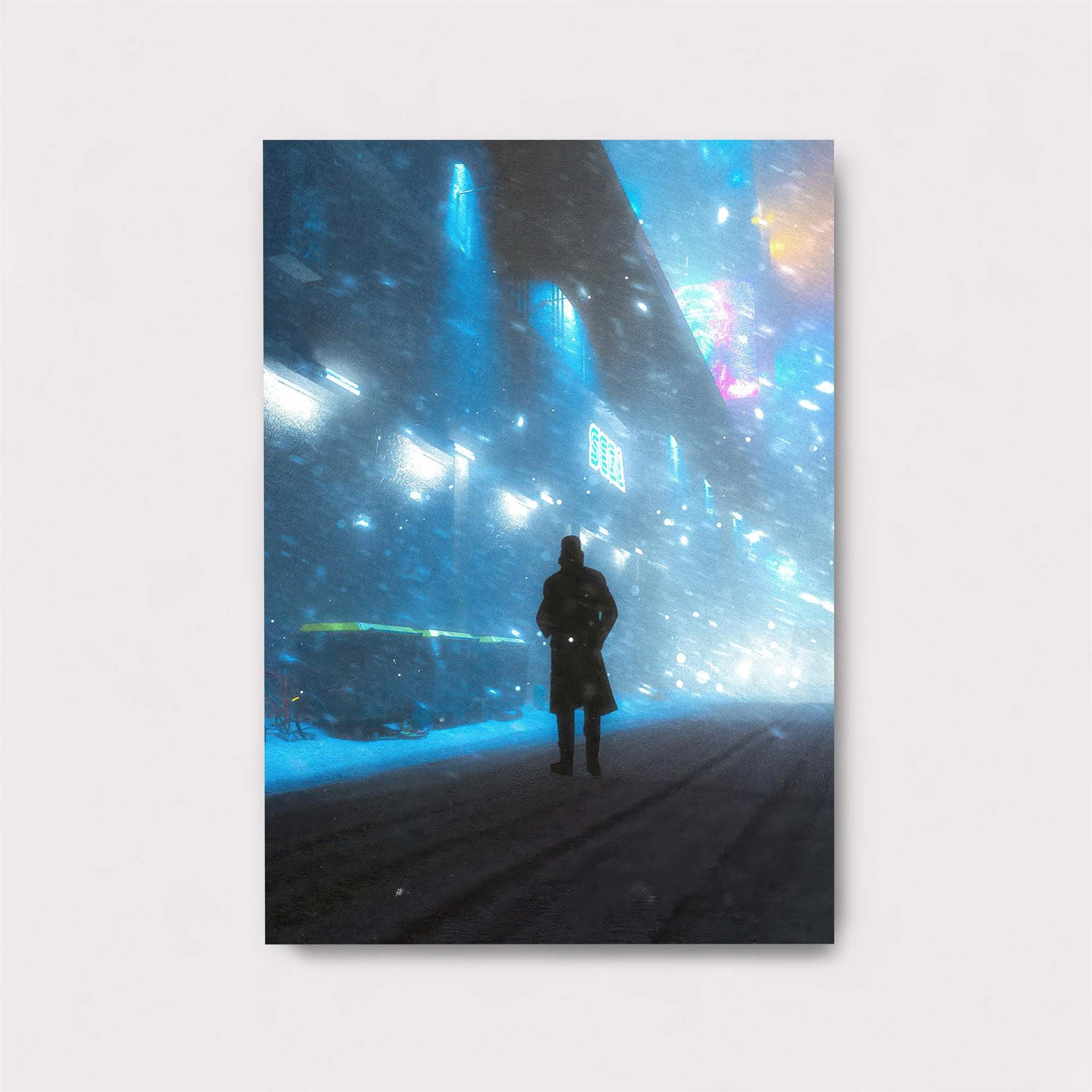 Neon Solitude Safe Wall Magnetic / M