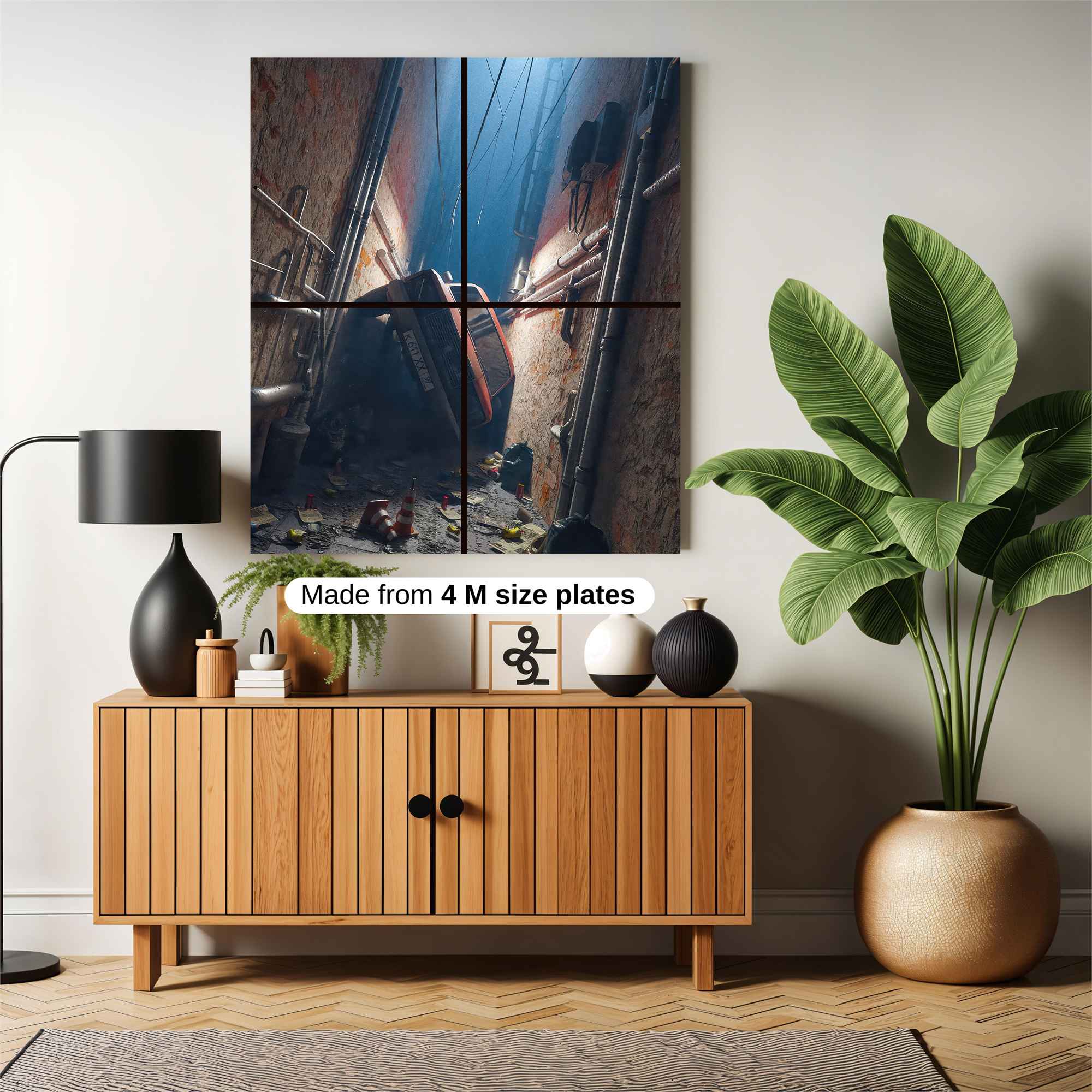 Car Entrapment Safe Wall Magnetic / M