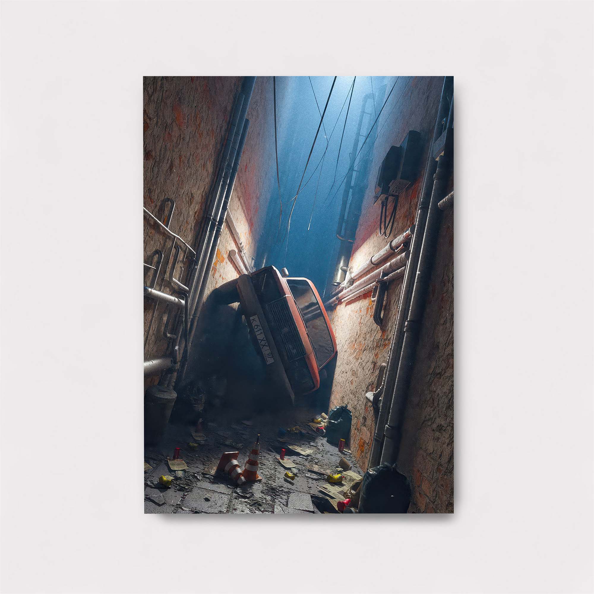 Car Entrapment Safe Wall Magnetic / M