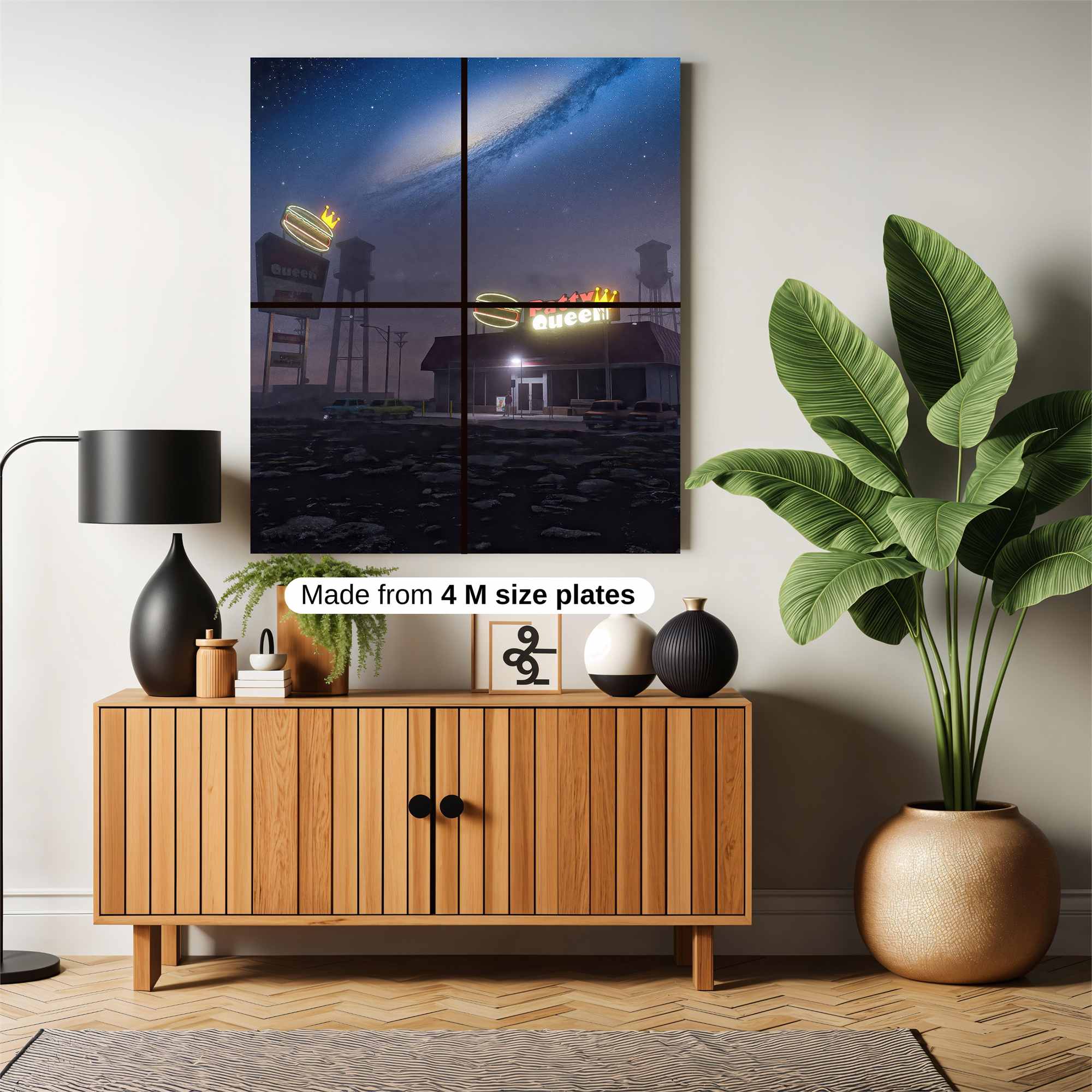 Galactic Diner Safe Wall Magnetic / M