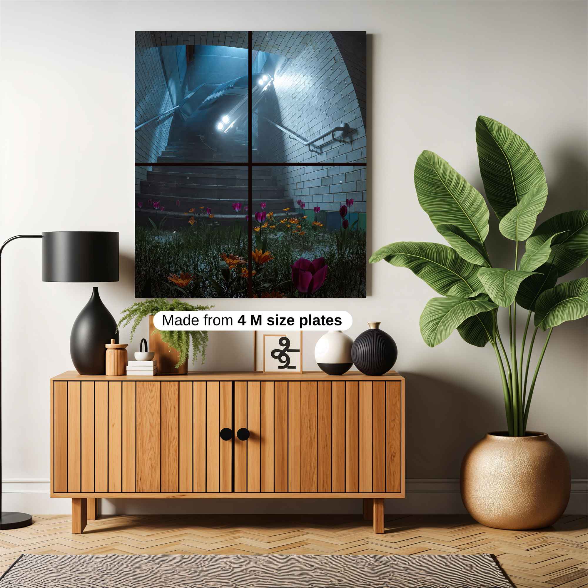 Stairway Serenity Safe Wall Magnetic / M