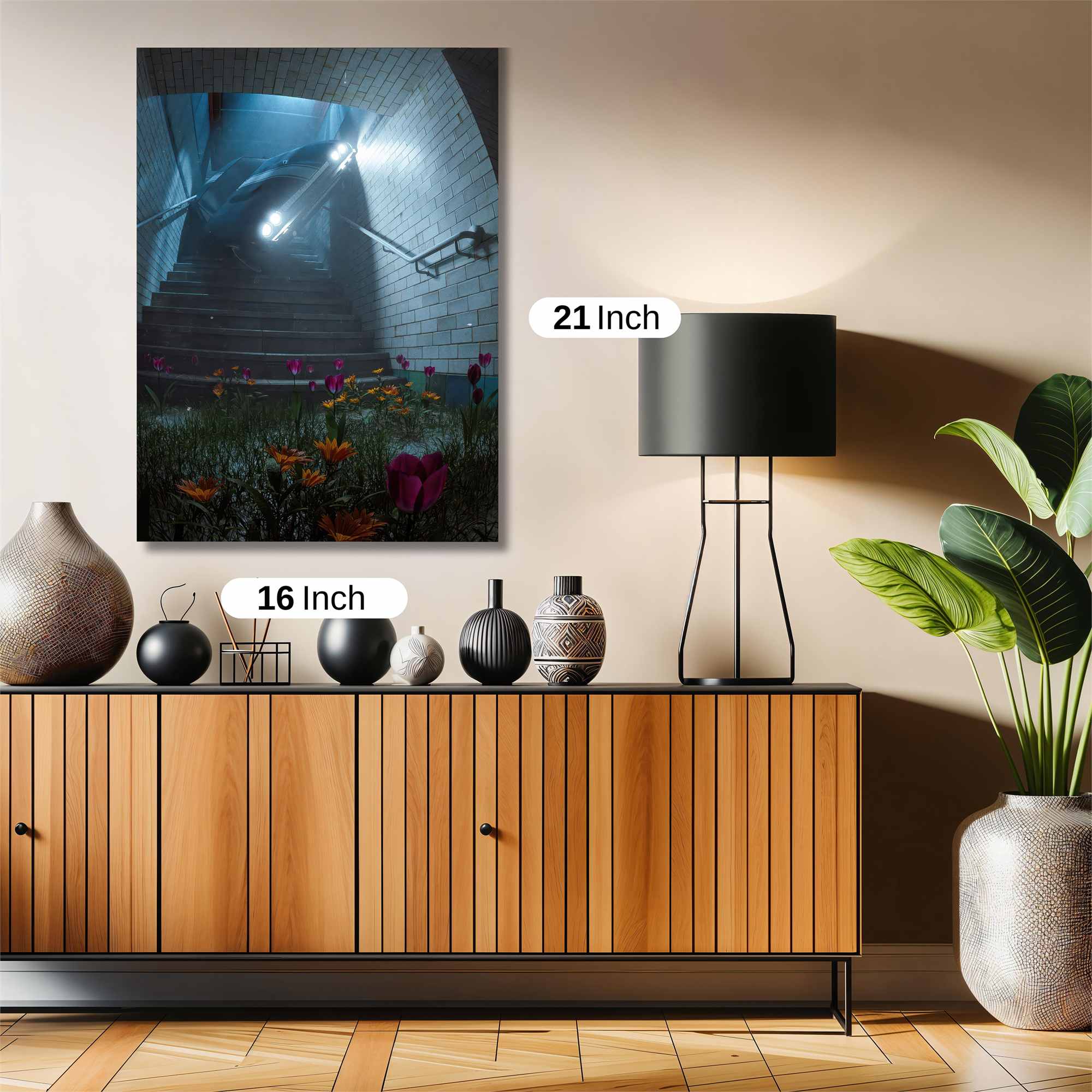 Stairway Serenity Safe Wall Magnetic / M