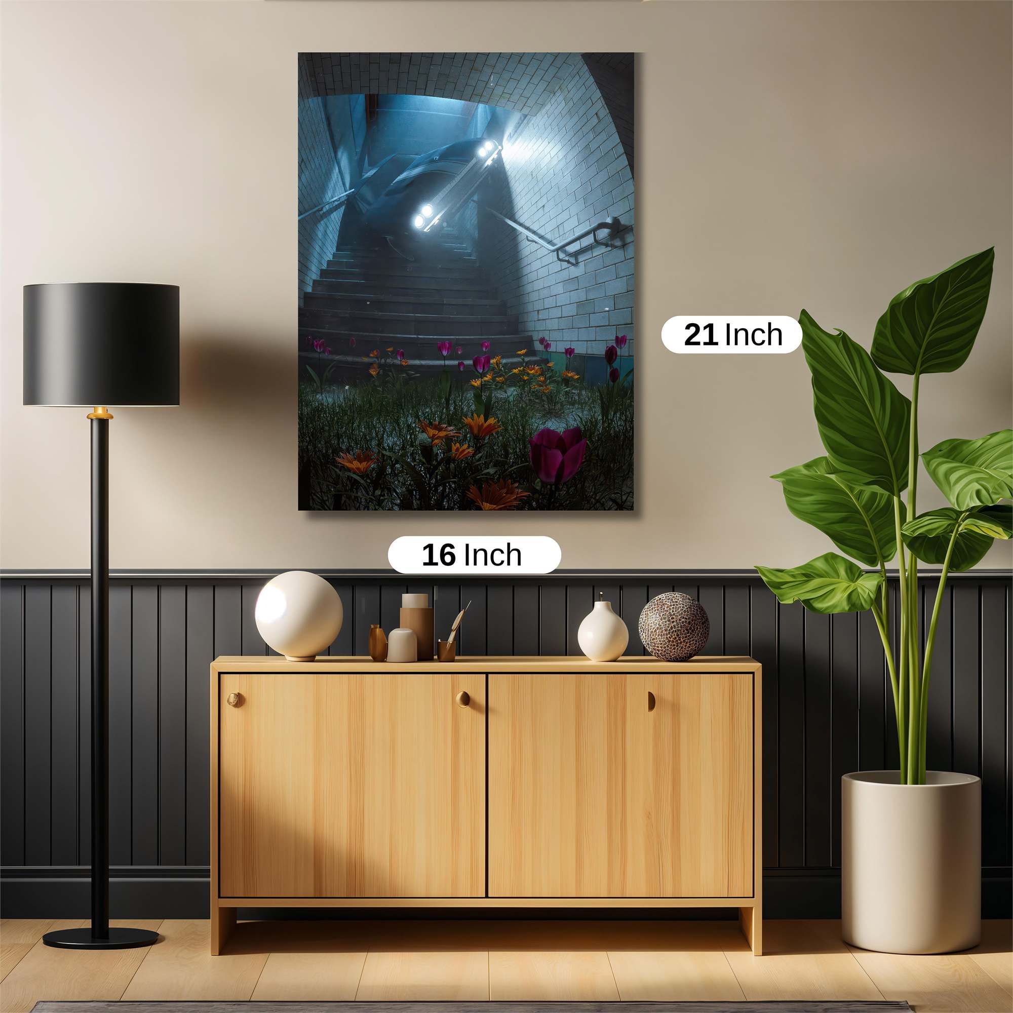 Stairway Serenity Safe Wall Magnetic / M