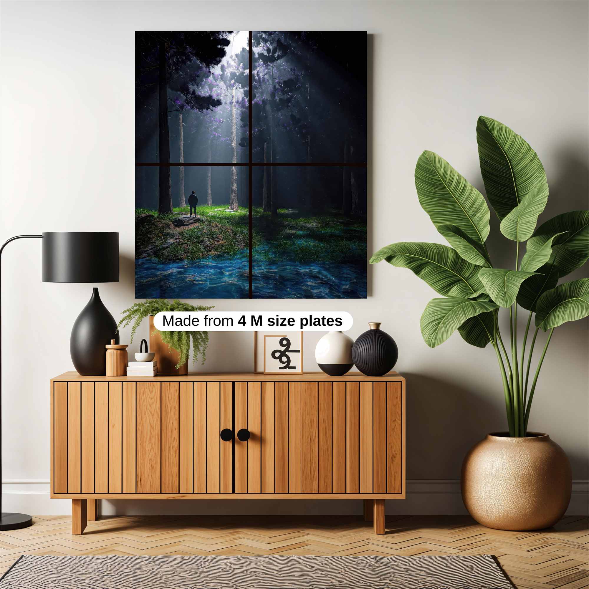Forest Serenity Safe Wall Magnetic / M