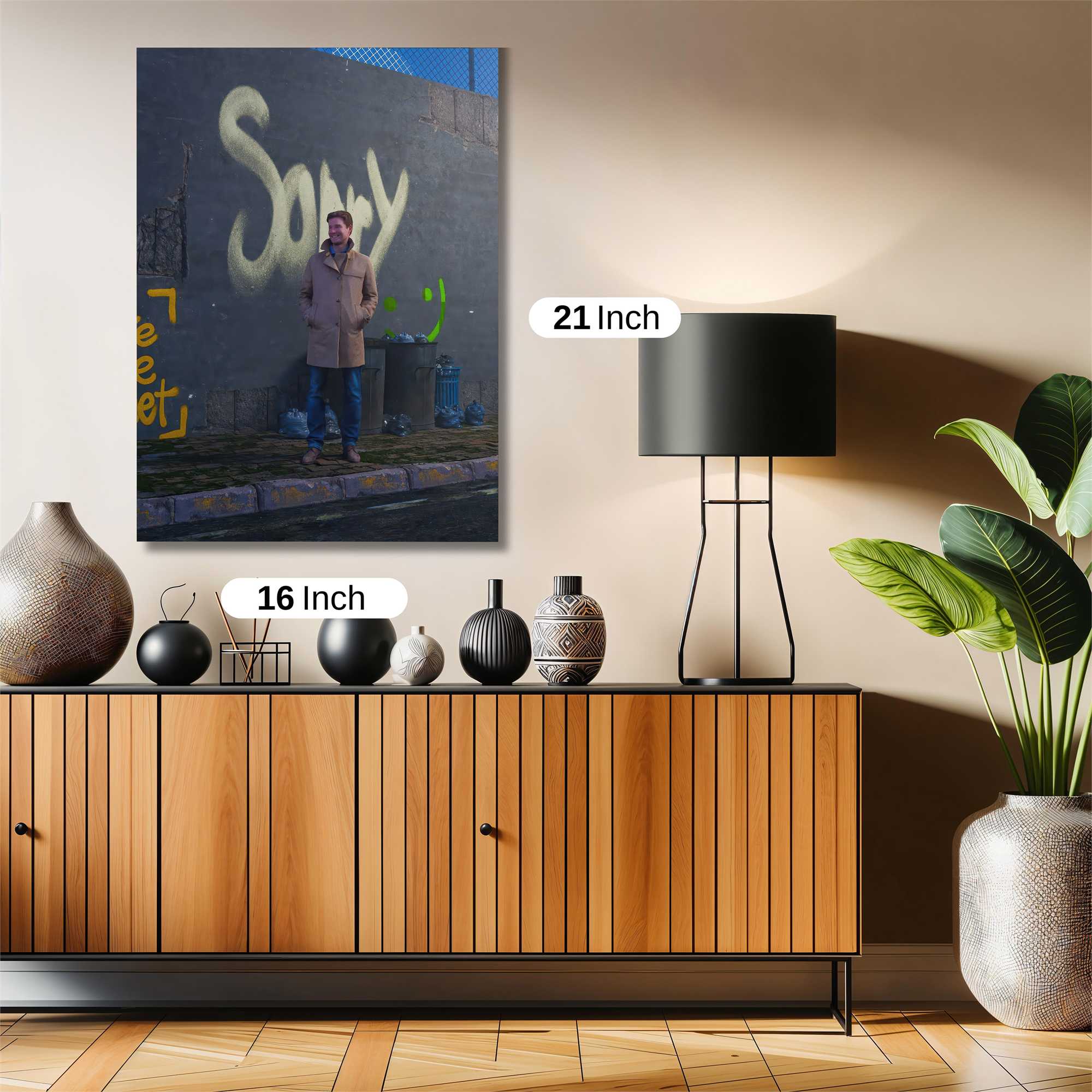 Sorry Solitude Safe Wall Magnetic / M