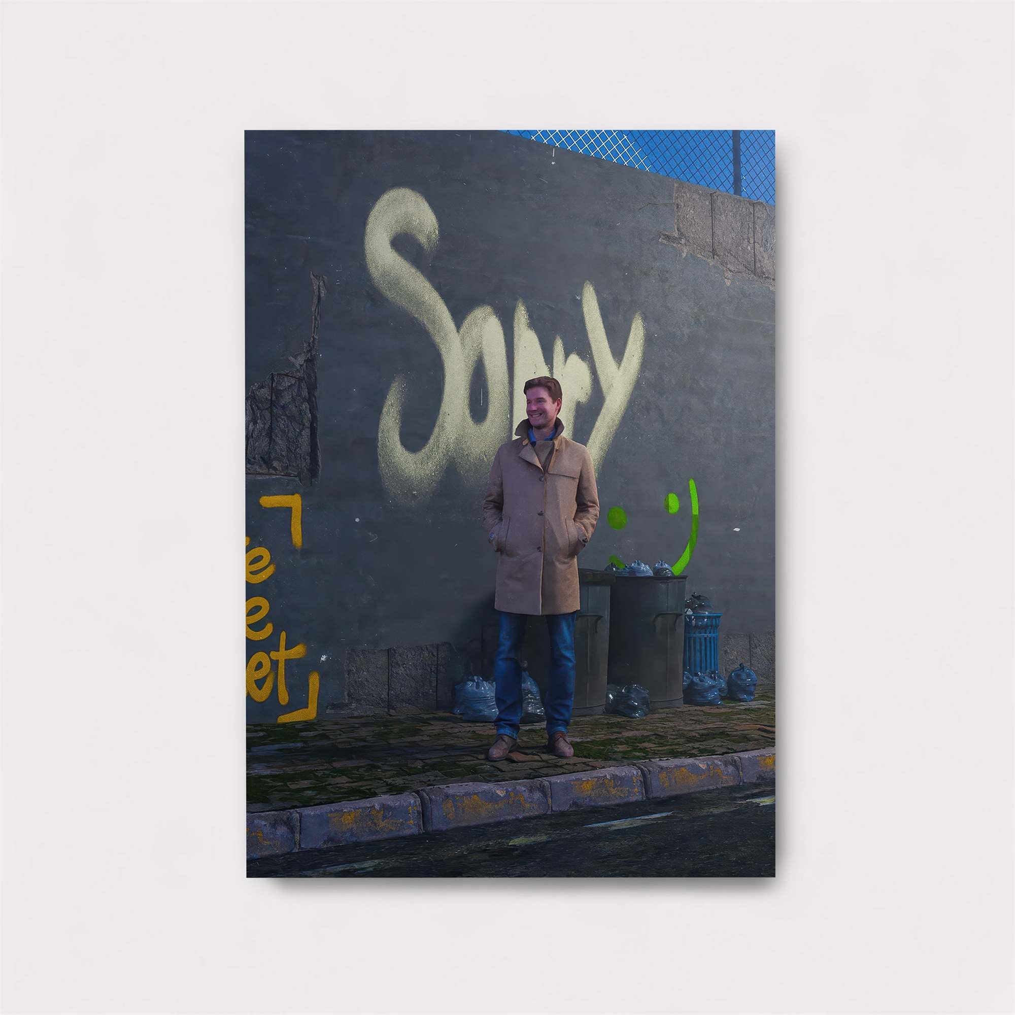 Sorry Solitude Safe Wall Magnetic / M