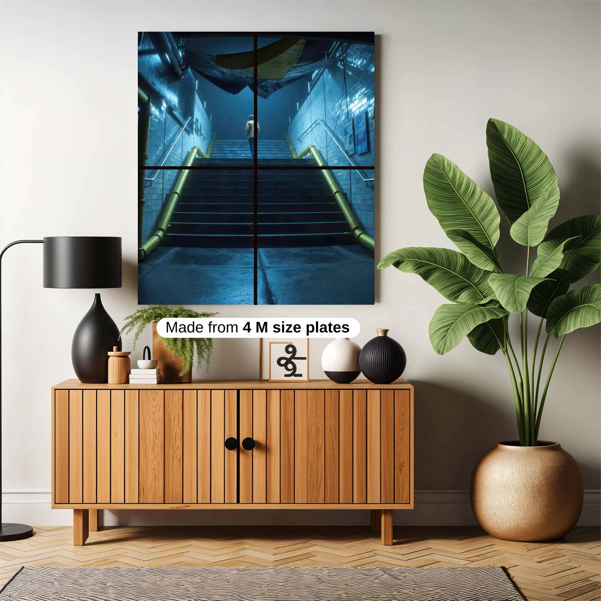 Stairway Mystery Safe Wall Magnetic / M