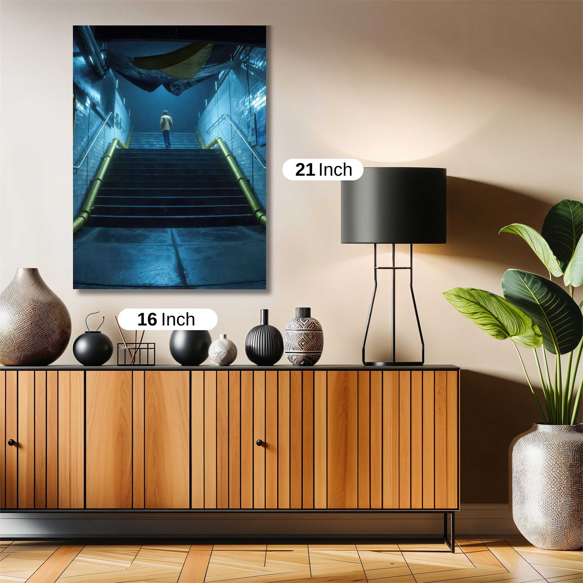 Stairway Mystery Safe Wall Magnetic / M