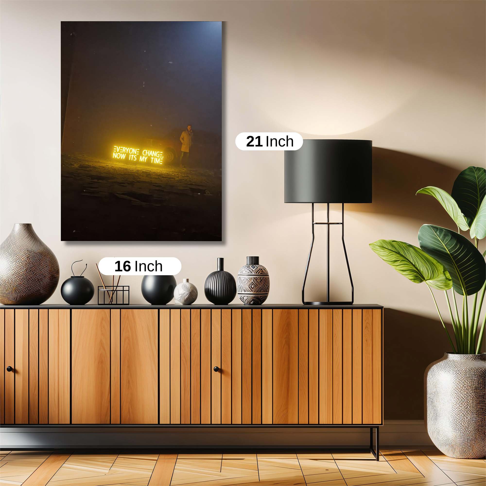Neon Proclamation Safe Wall Magnetic / M
