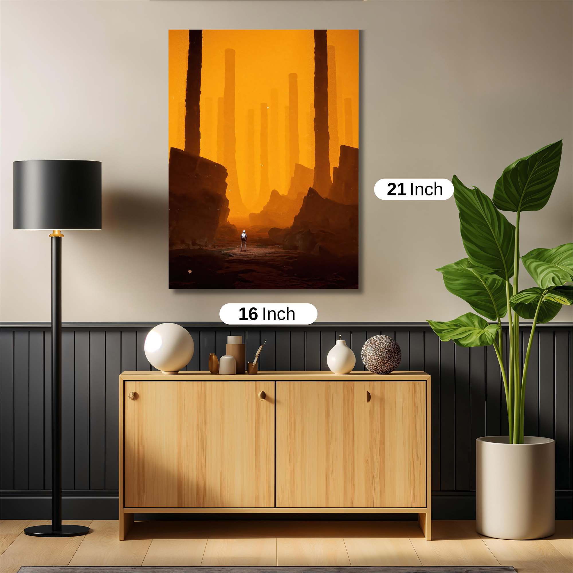 Alien Serenity Safe Wall Magnetic / M