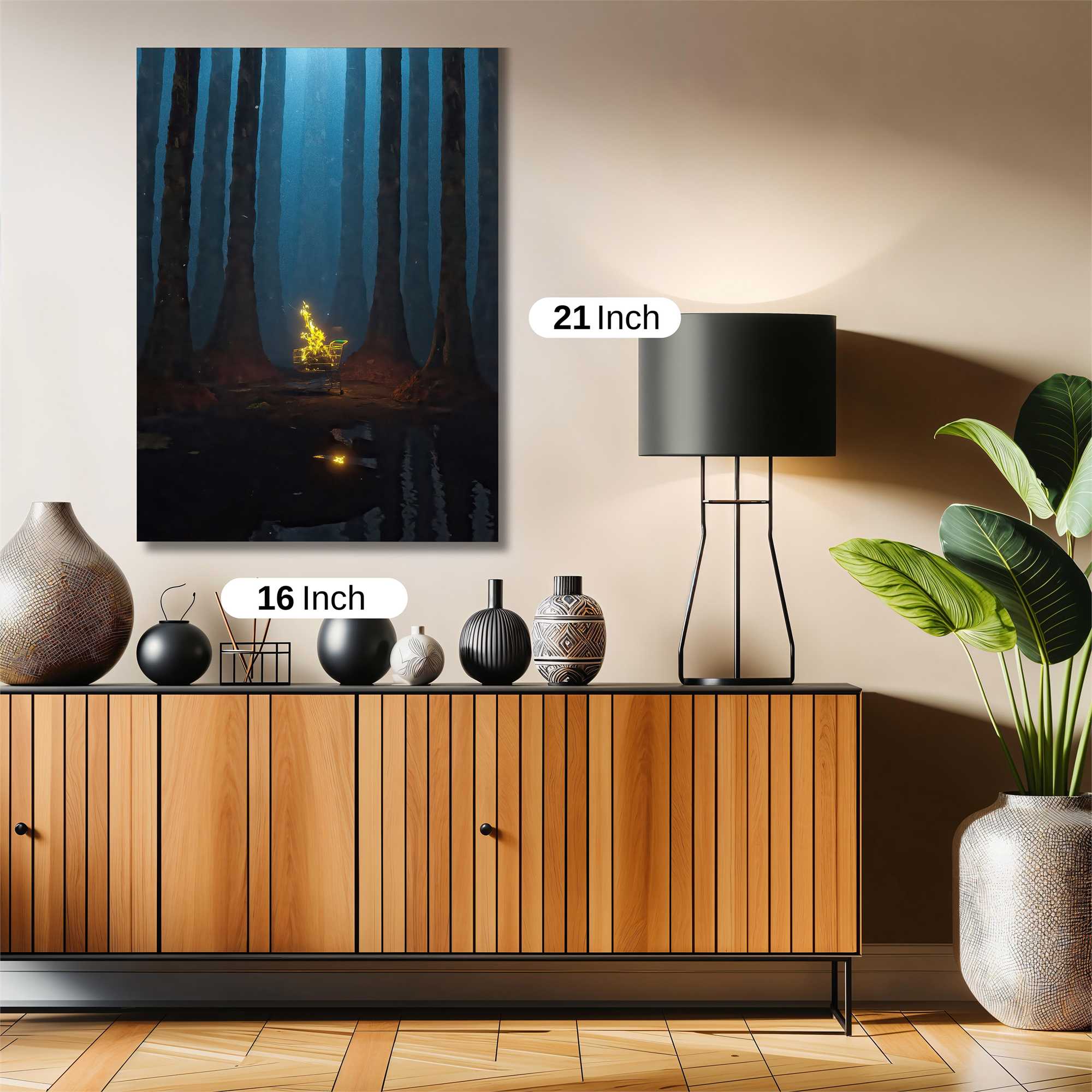 Forest Glow Safe Wall Magnetic / M