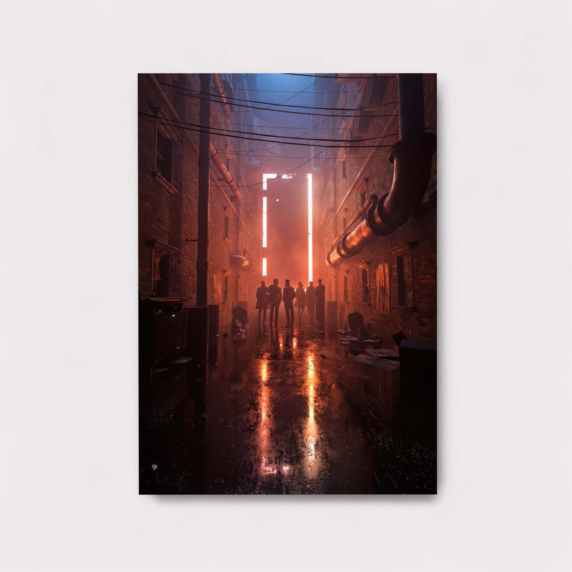 Neon Intrigue Safe Wall Magnetic / M