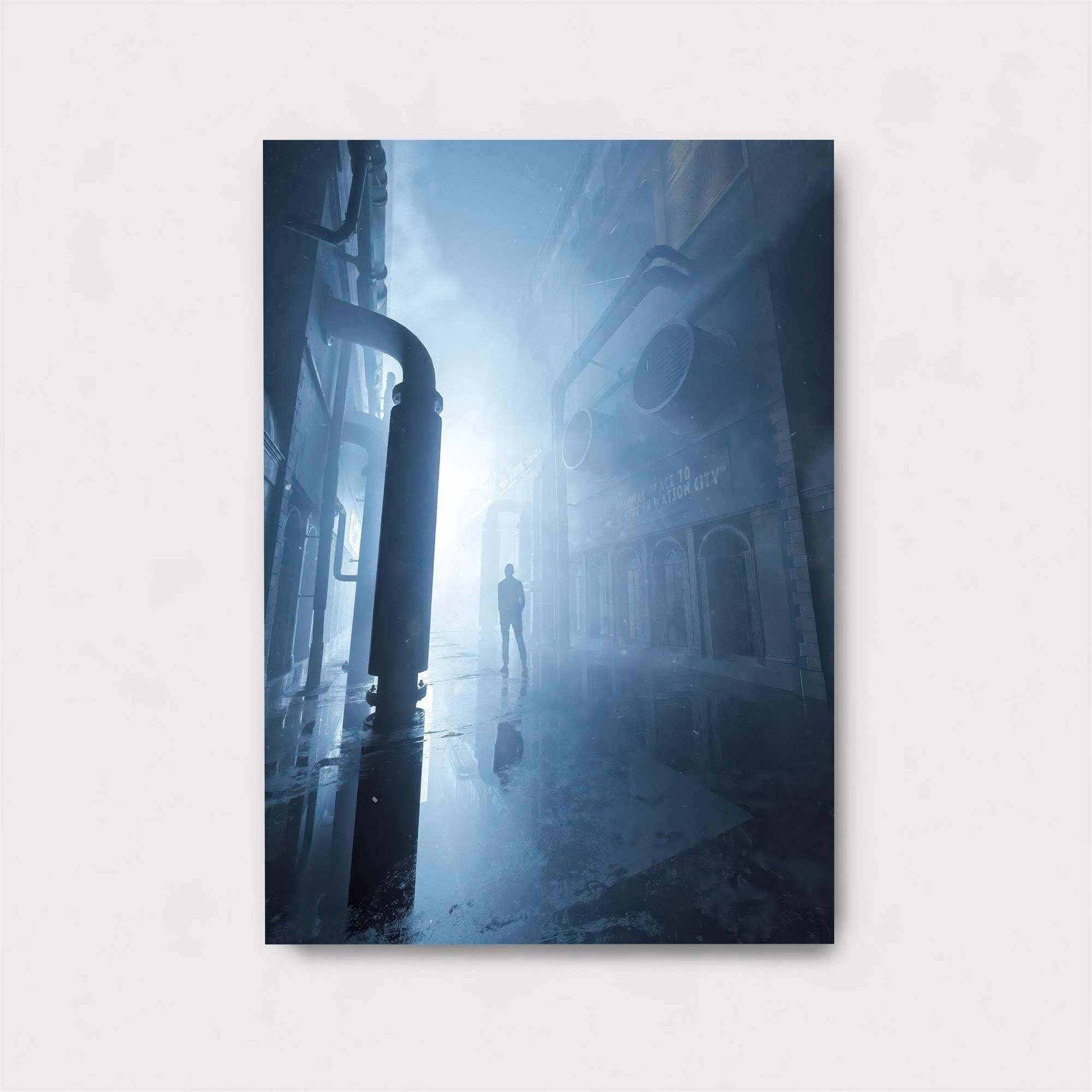 Foggy Solitude Safe Wall Magnetic / M