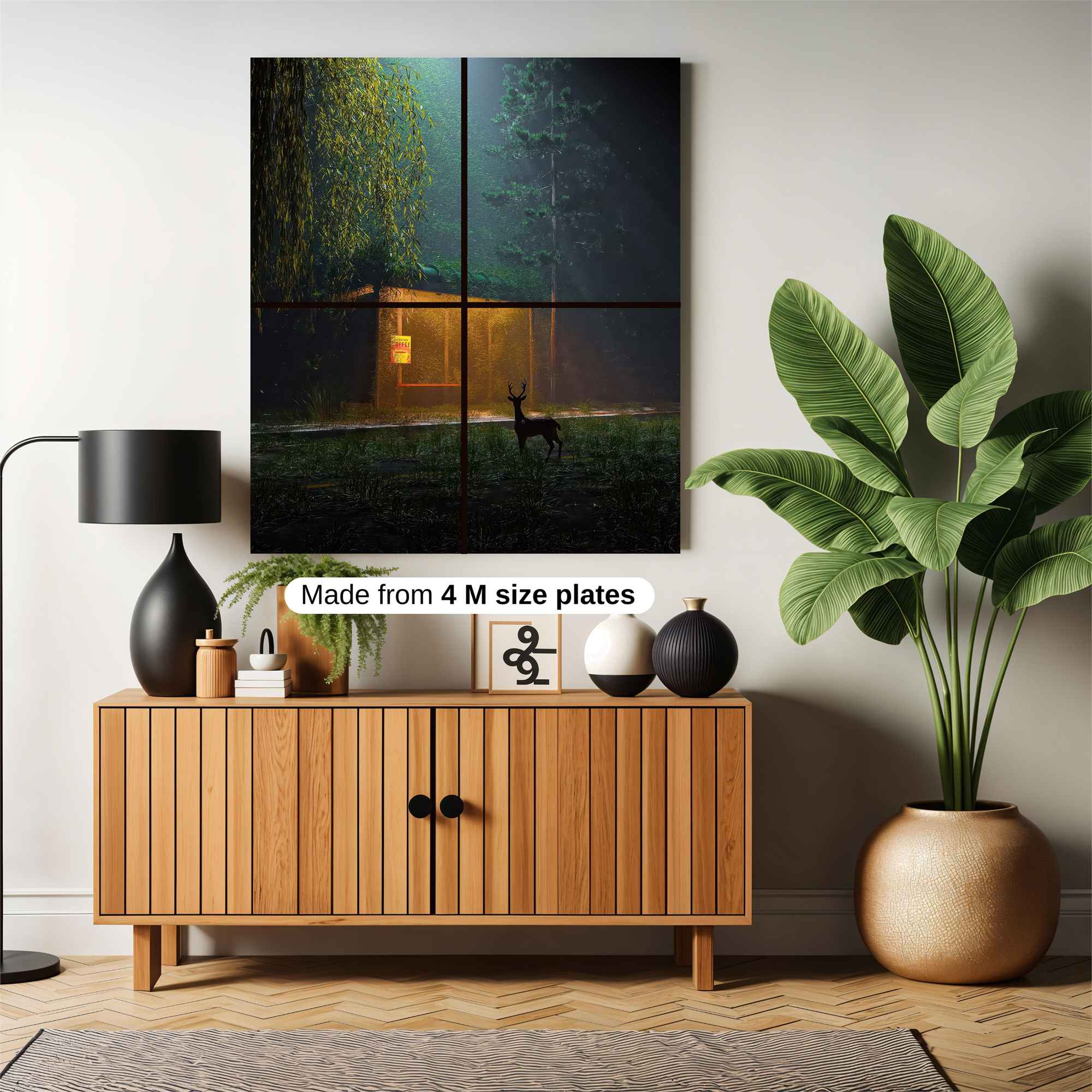 Deer Enigma Safe Wall Magnetic / M