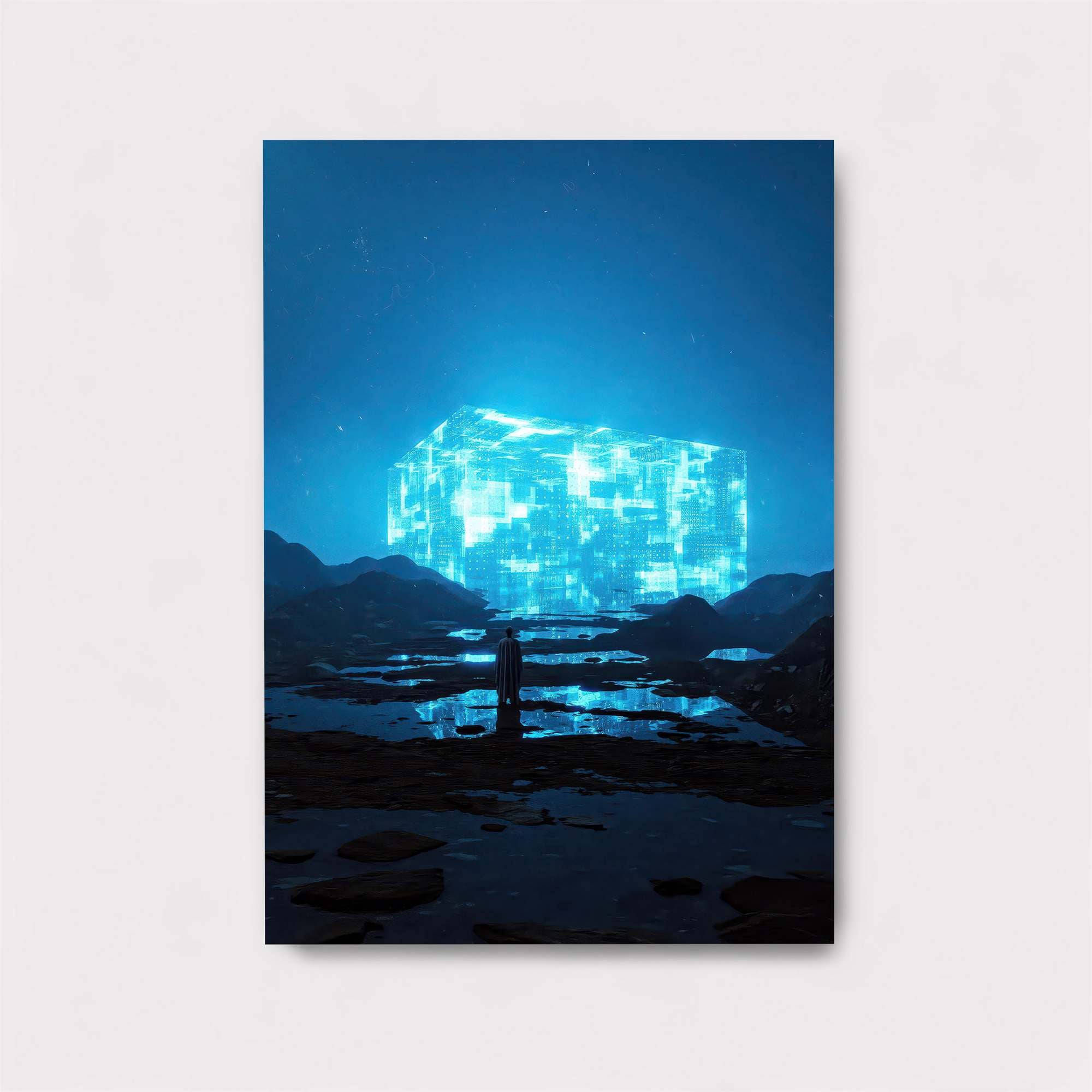 Cube Enigma Safe Wall Magnetic / M