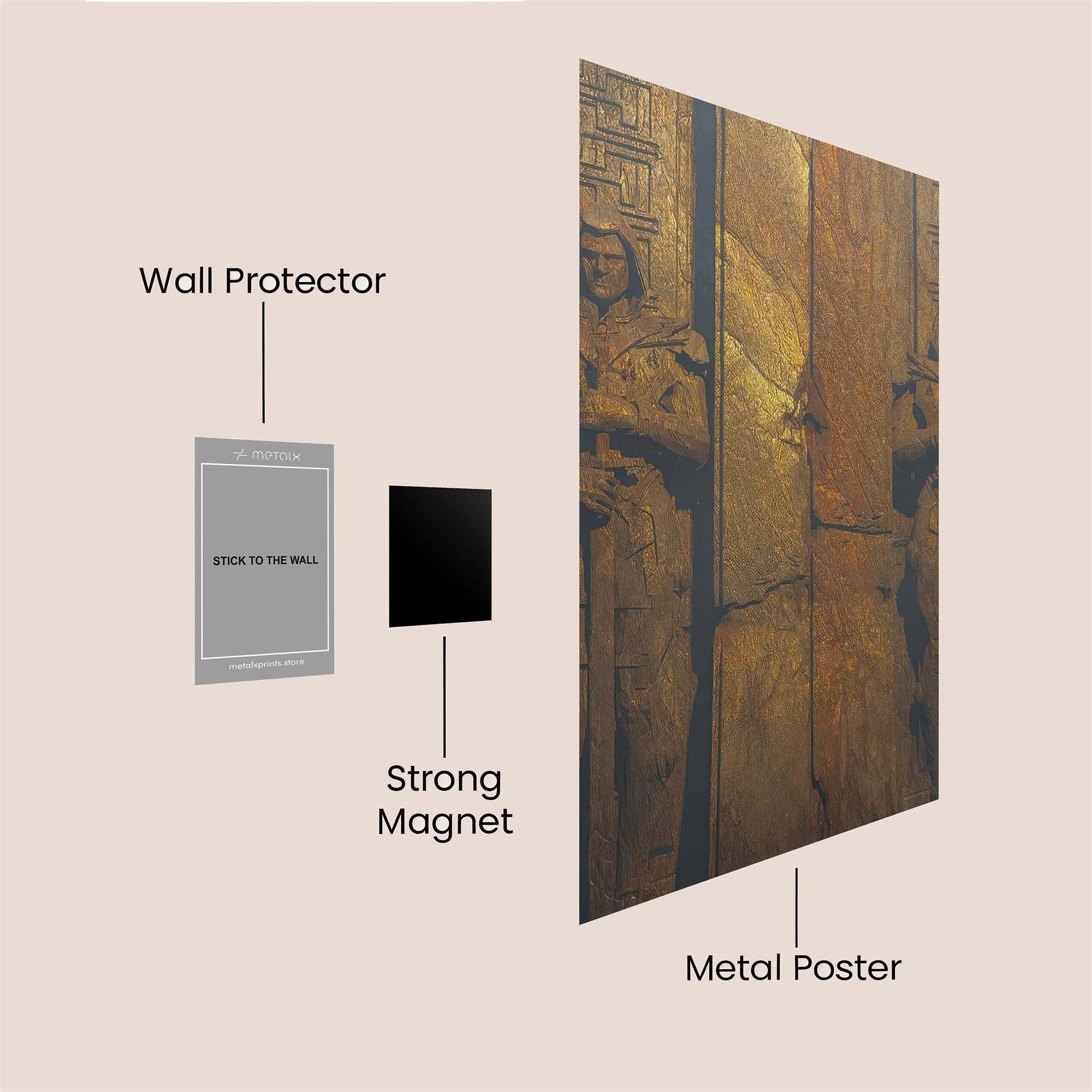 Portal Serene Safe Wall Magnetic / M