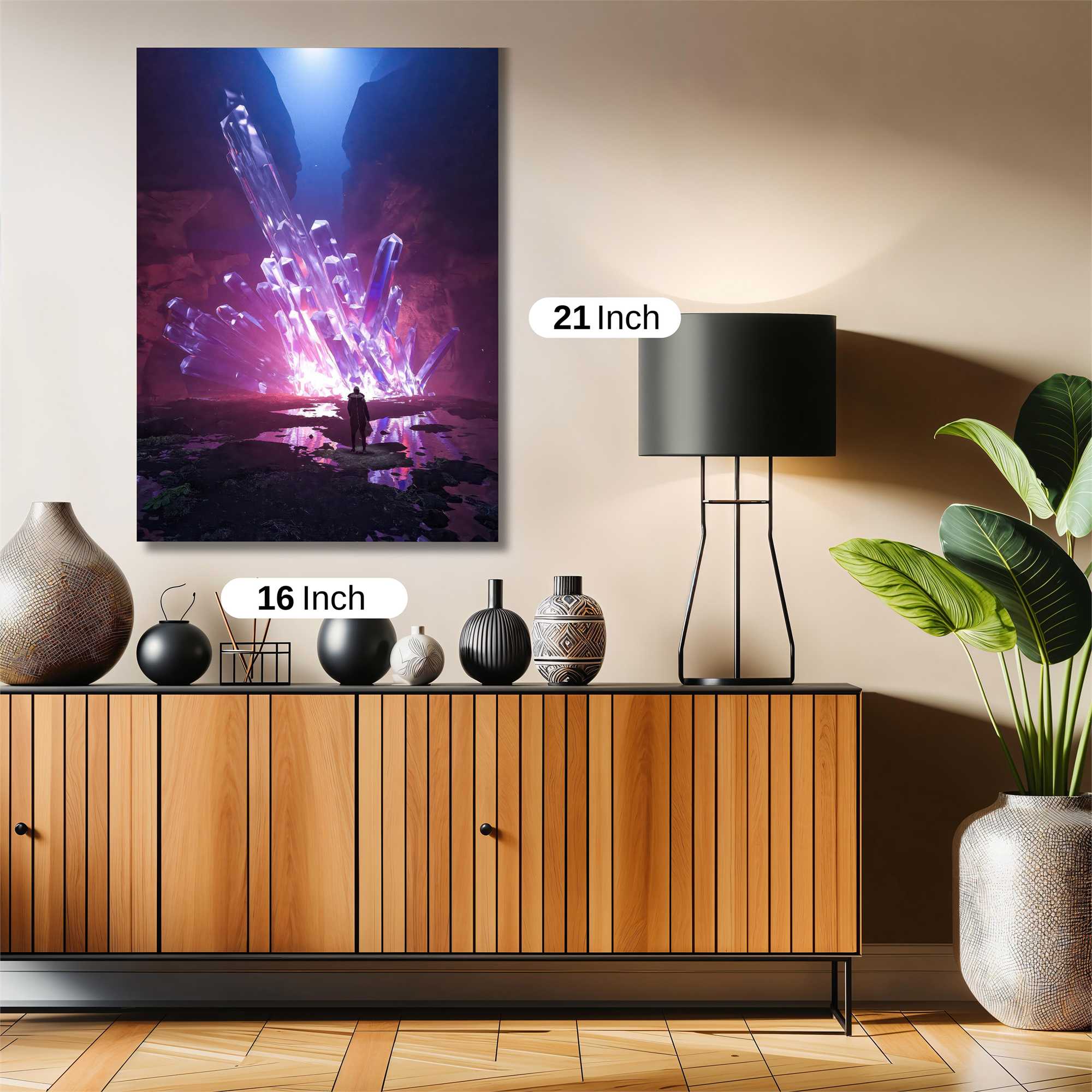 Crystal Rapture Safe Wall Magnetic / M