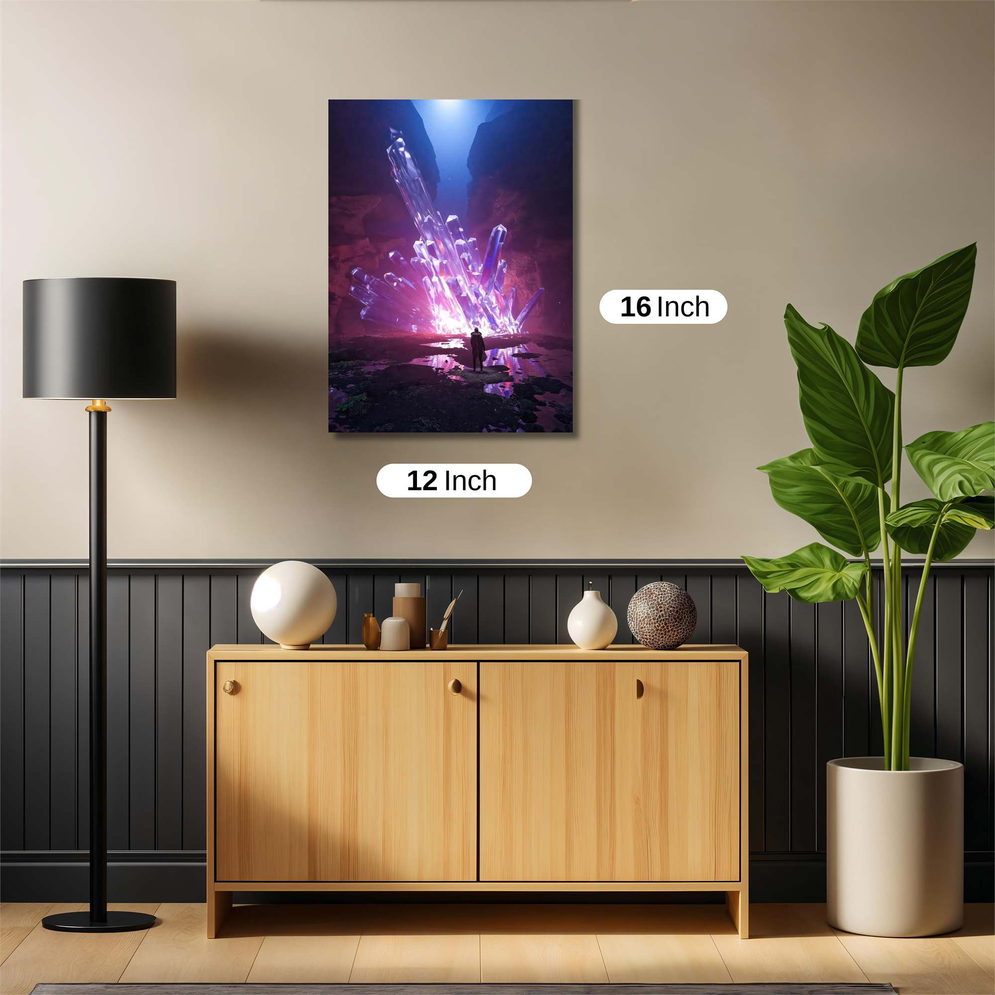 Crystal Rapture Safe Wall Magnetic / M