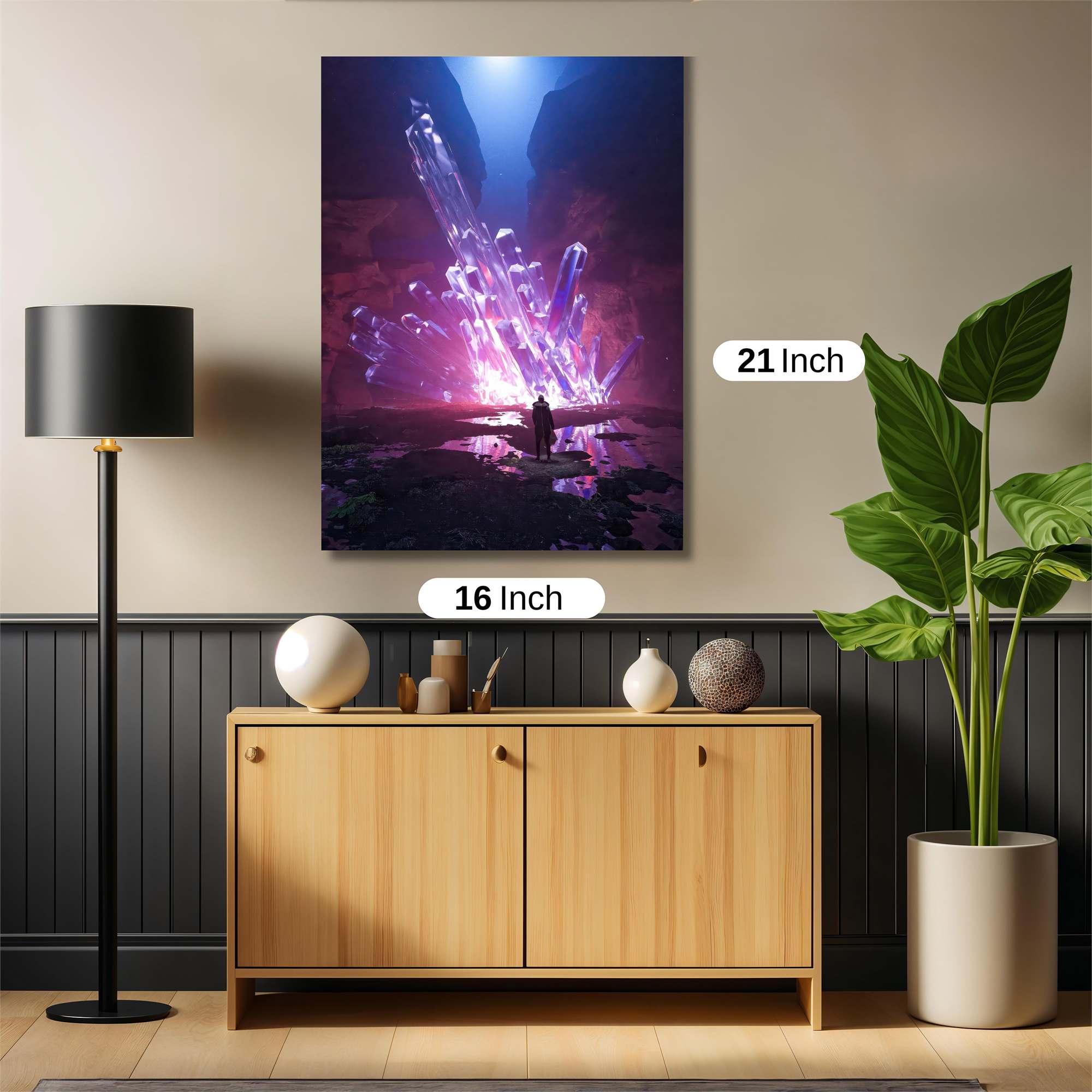 Crystal Rapture Safe Wall Magnetic / M