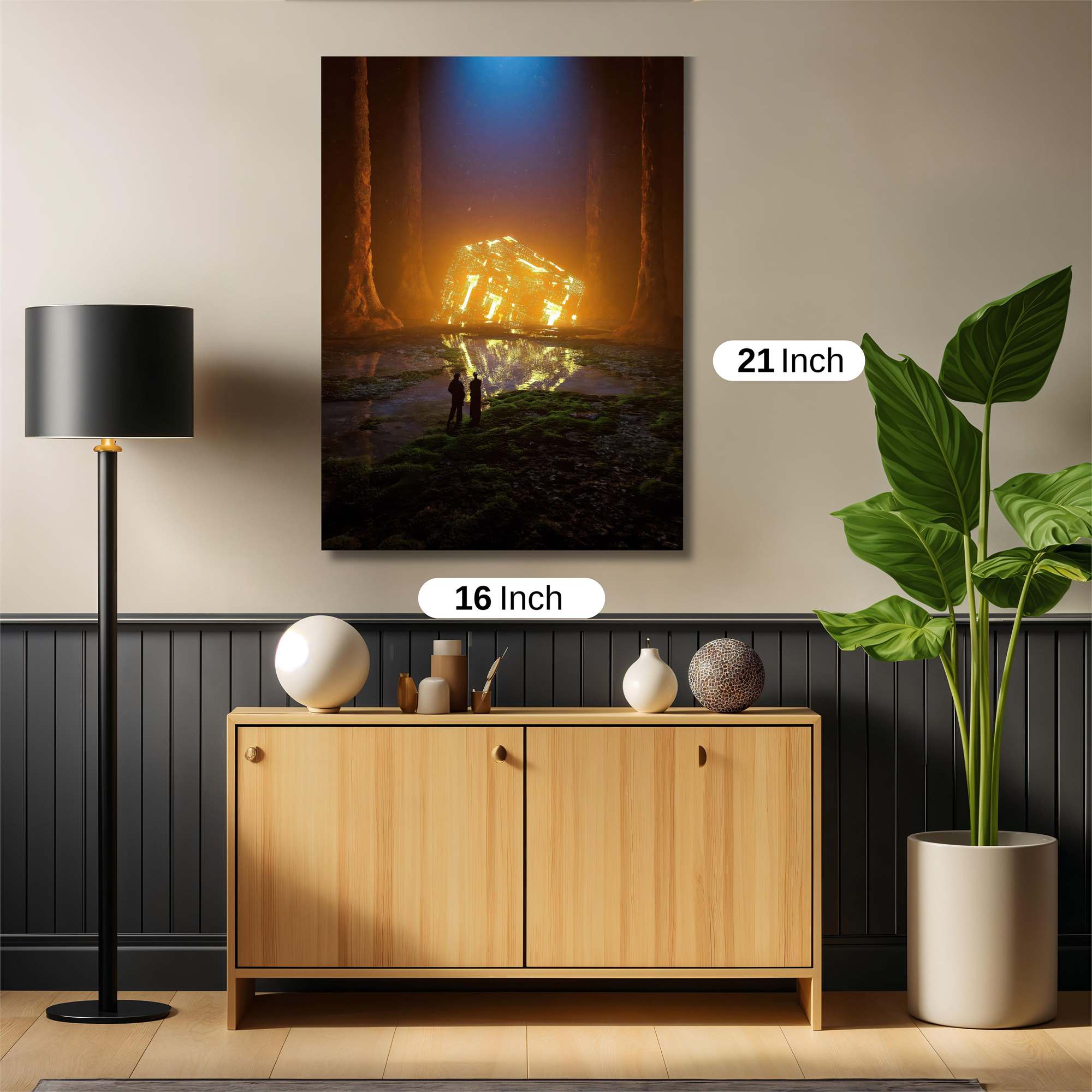 Crystal Enigma Safe Wall Magnetic / M