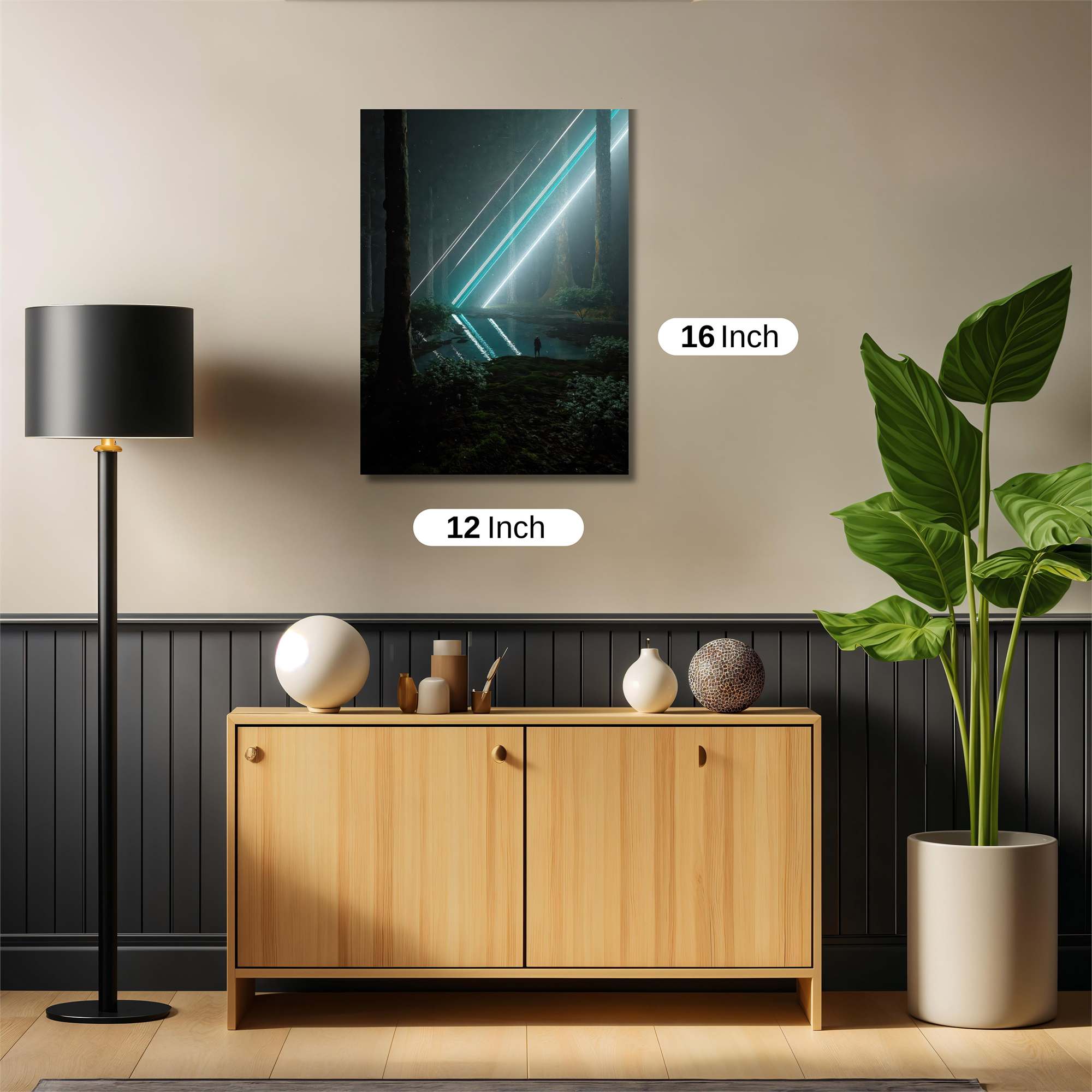 Forest Glow Safe Wall Magnetic / M