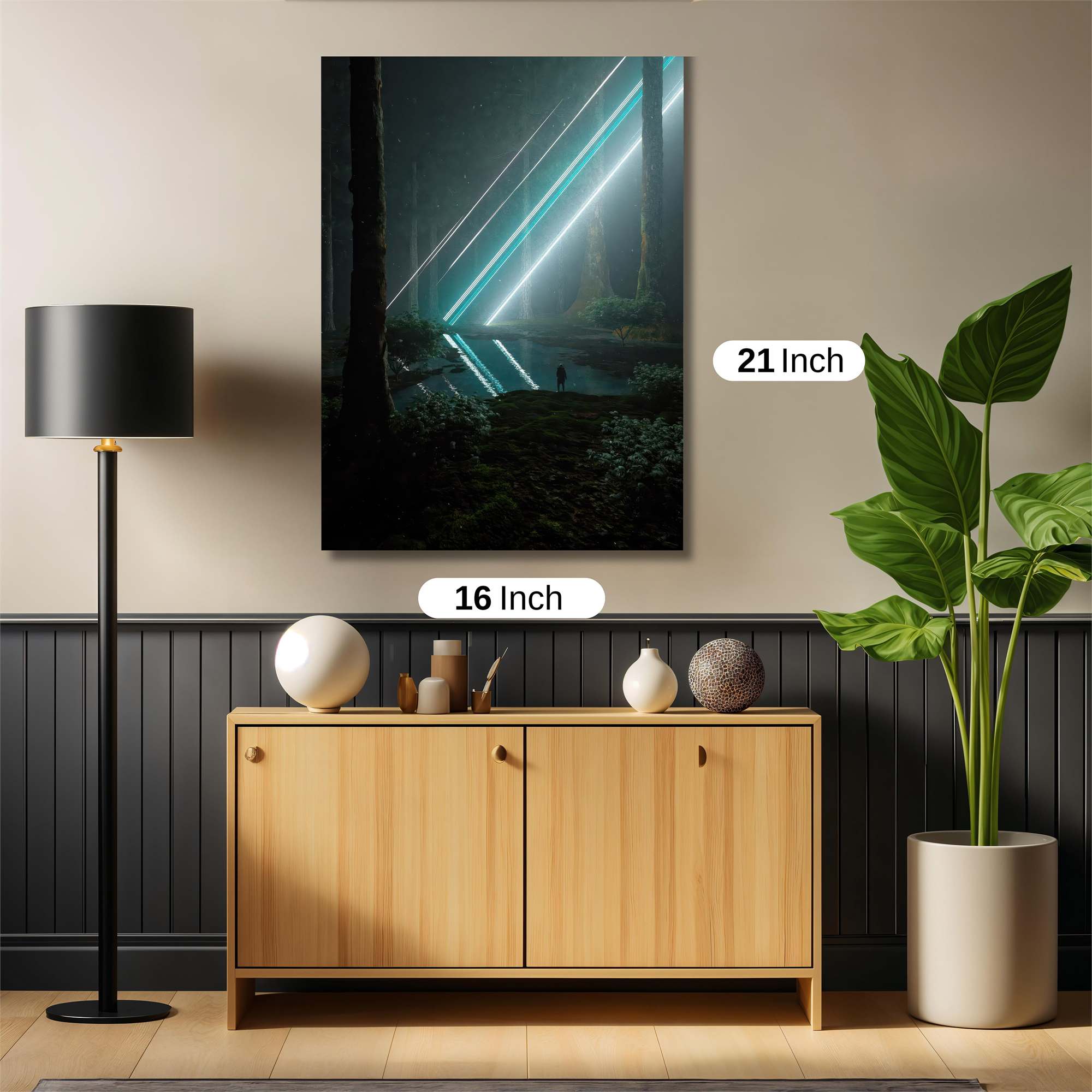 Forest Glow Safe Wall Magnetic / M