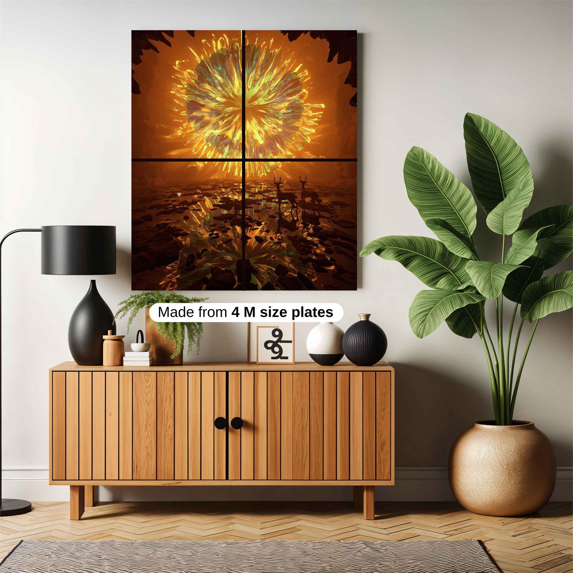 Deer Radiance Safe Wall Magnetic / M