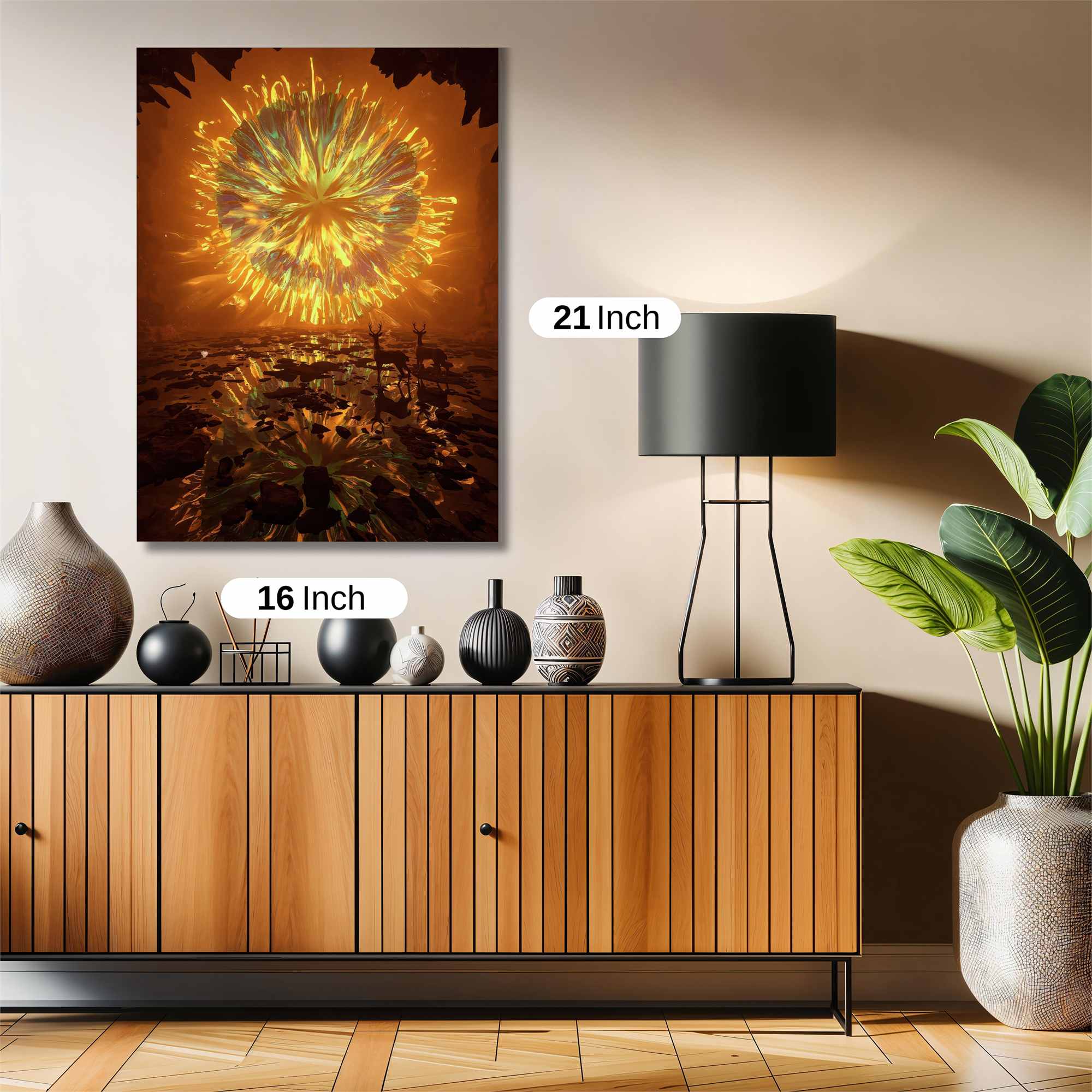 Deer Radiance Safe Wall Magnetic / M