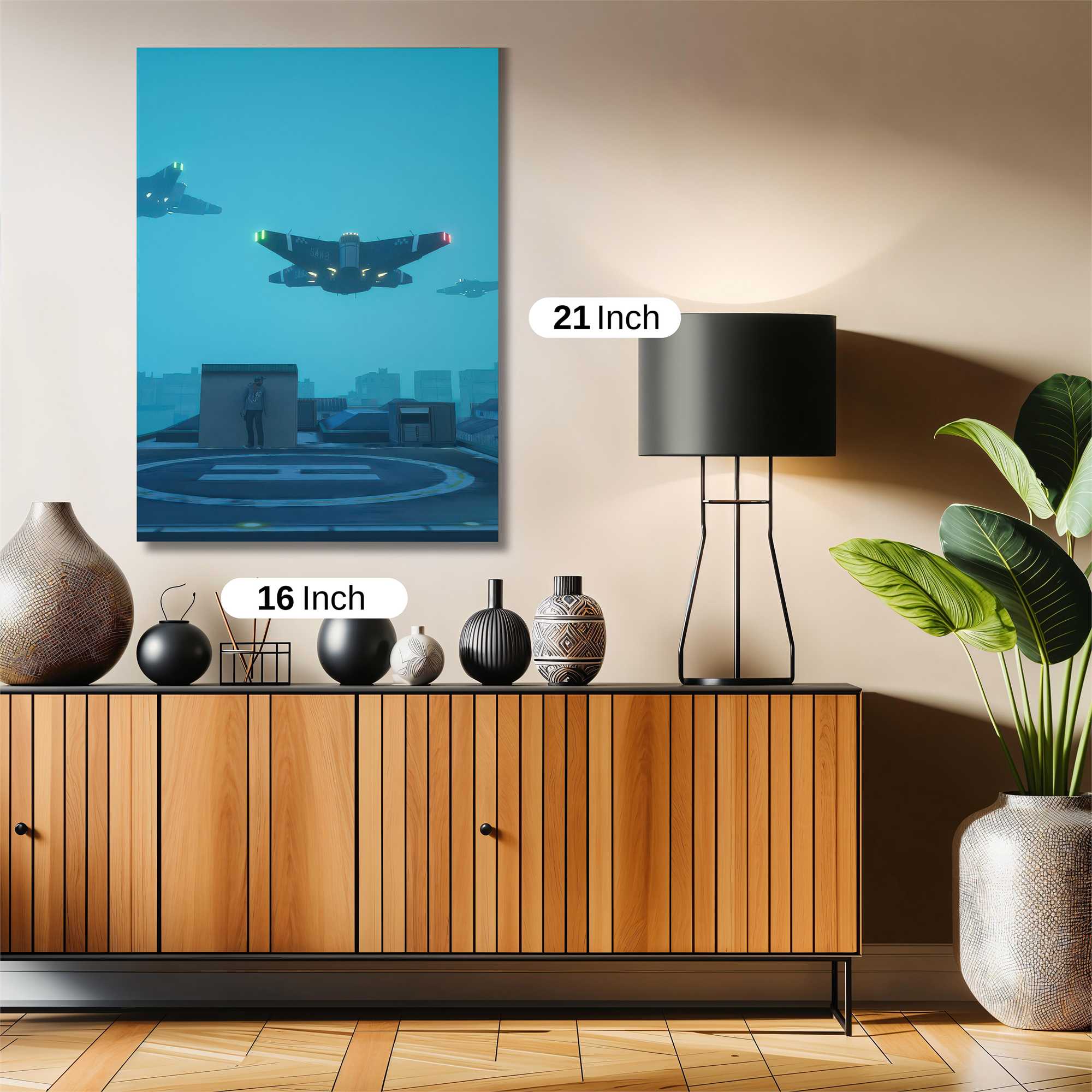 Skyward Serenity Safe Wall Magnetic / M