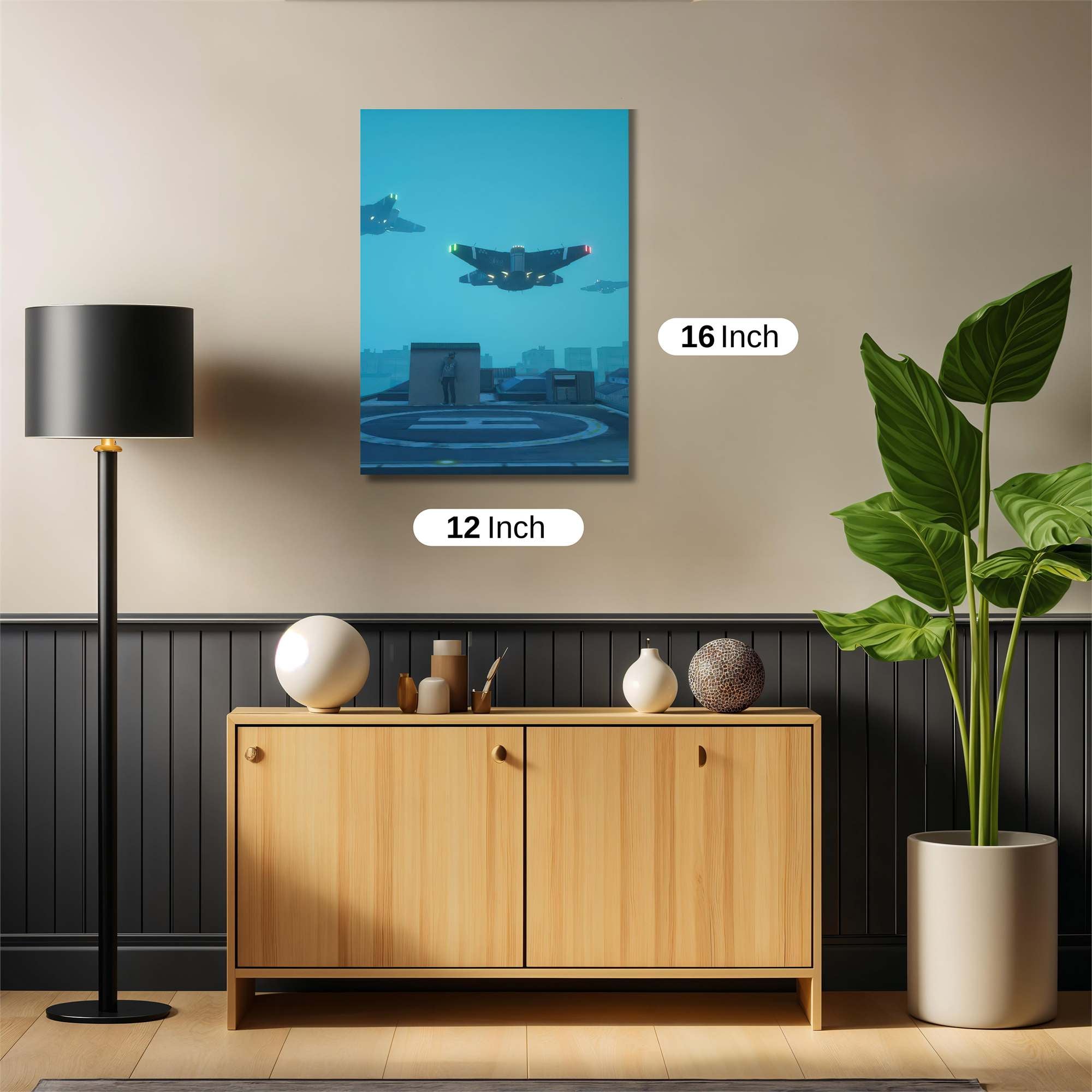 Skyward Serenity Safe Wall Magnetic / M