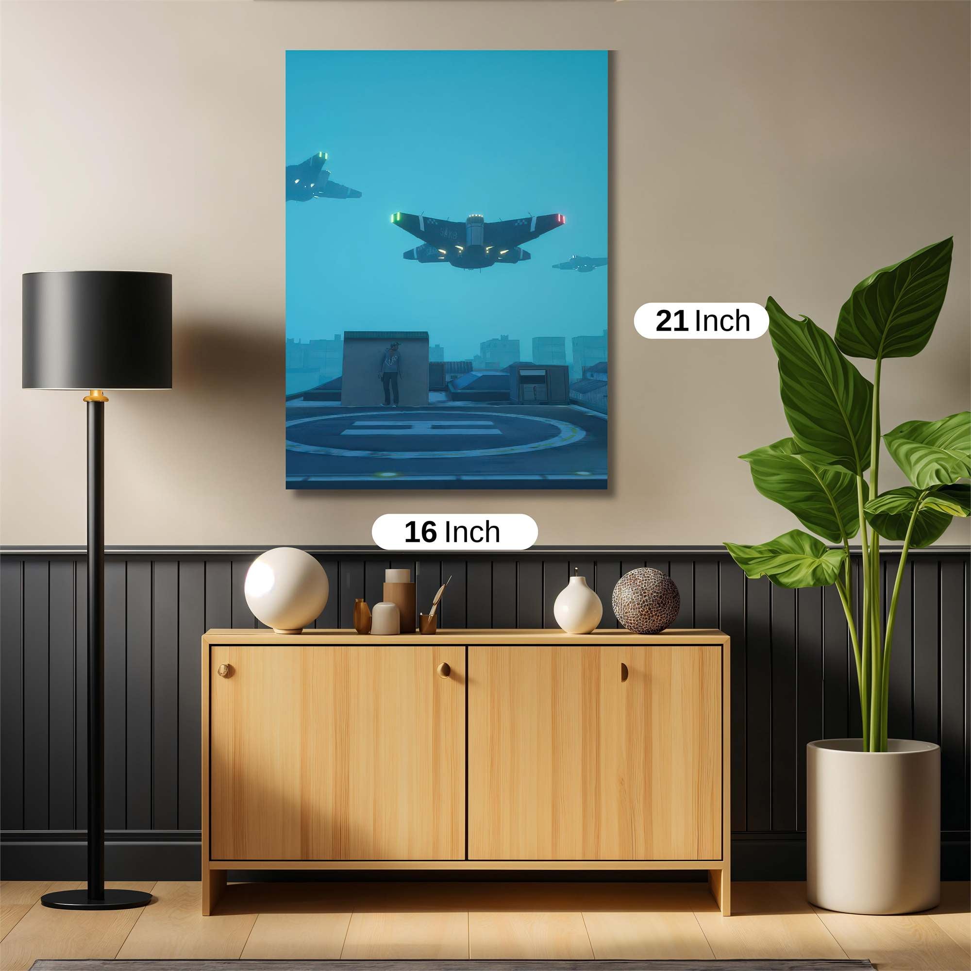 Skyward Serenity Safe Wall Magnetic / M
