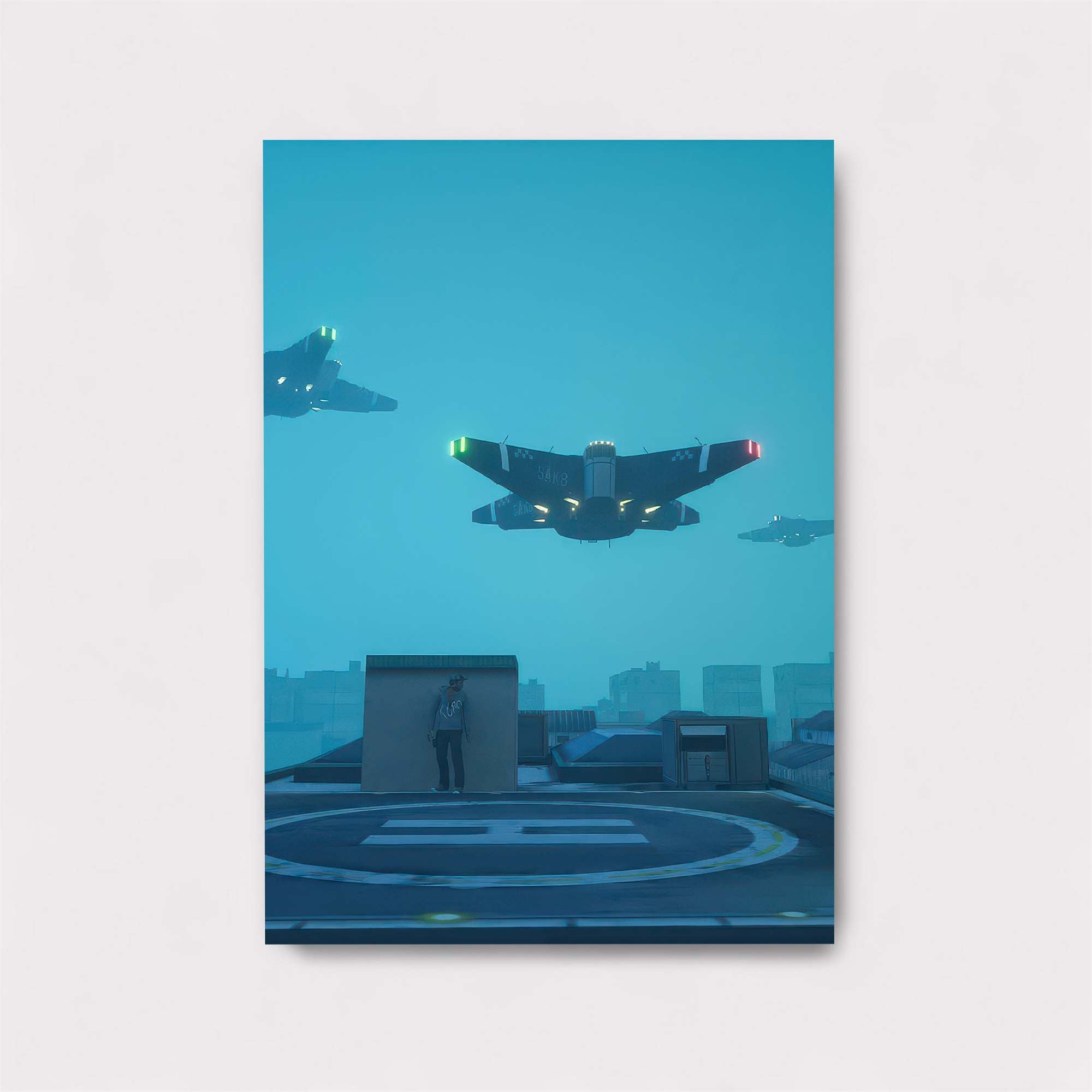 Skyward Serenity Safe Wall Magnetic / M