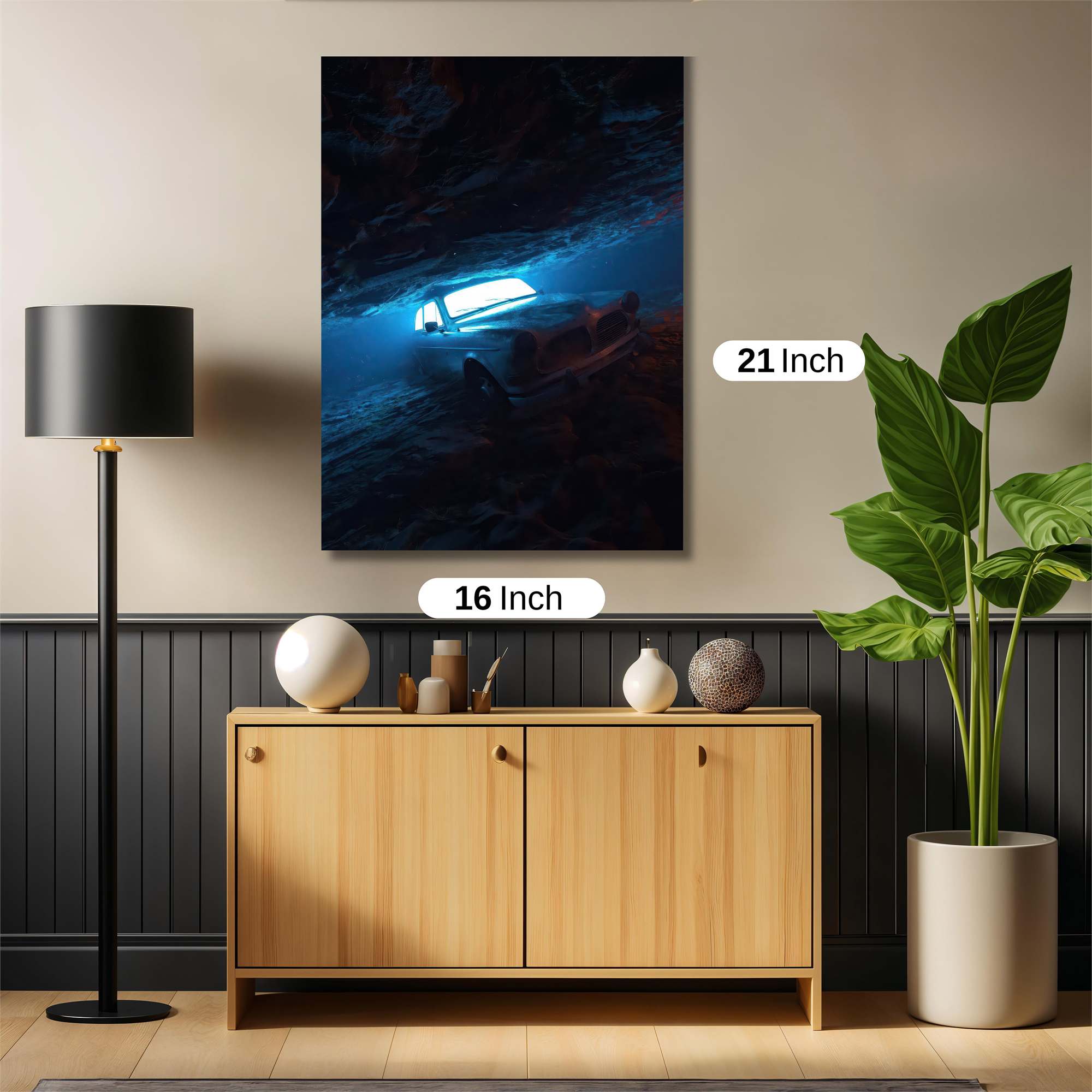 Subterranean Mystery Safe Wall Magnetic / M