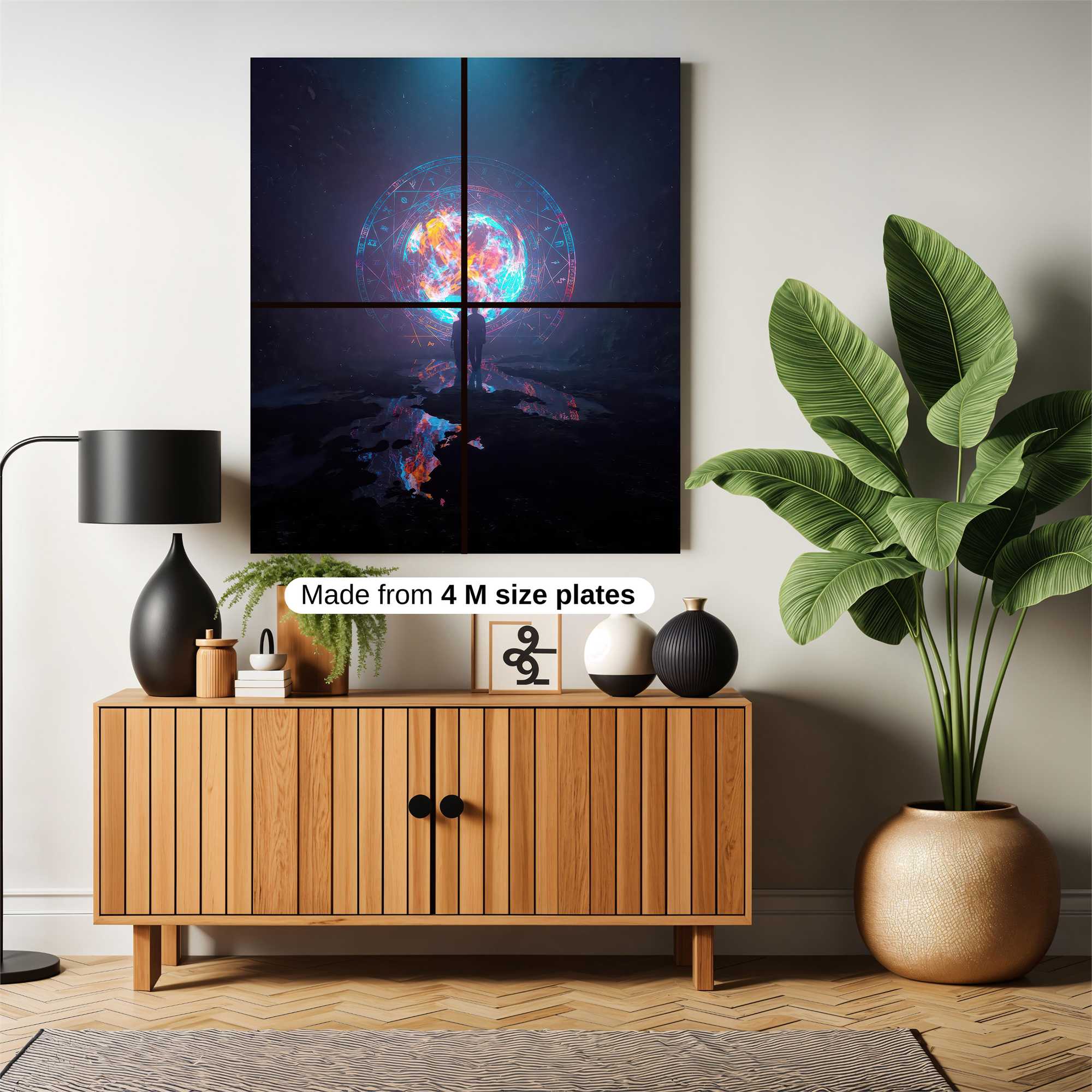 Cosmic Awe Safe Wall Magnetic / M