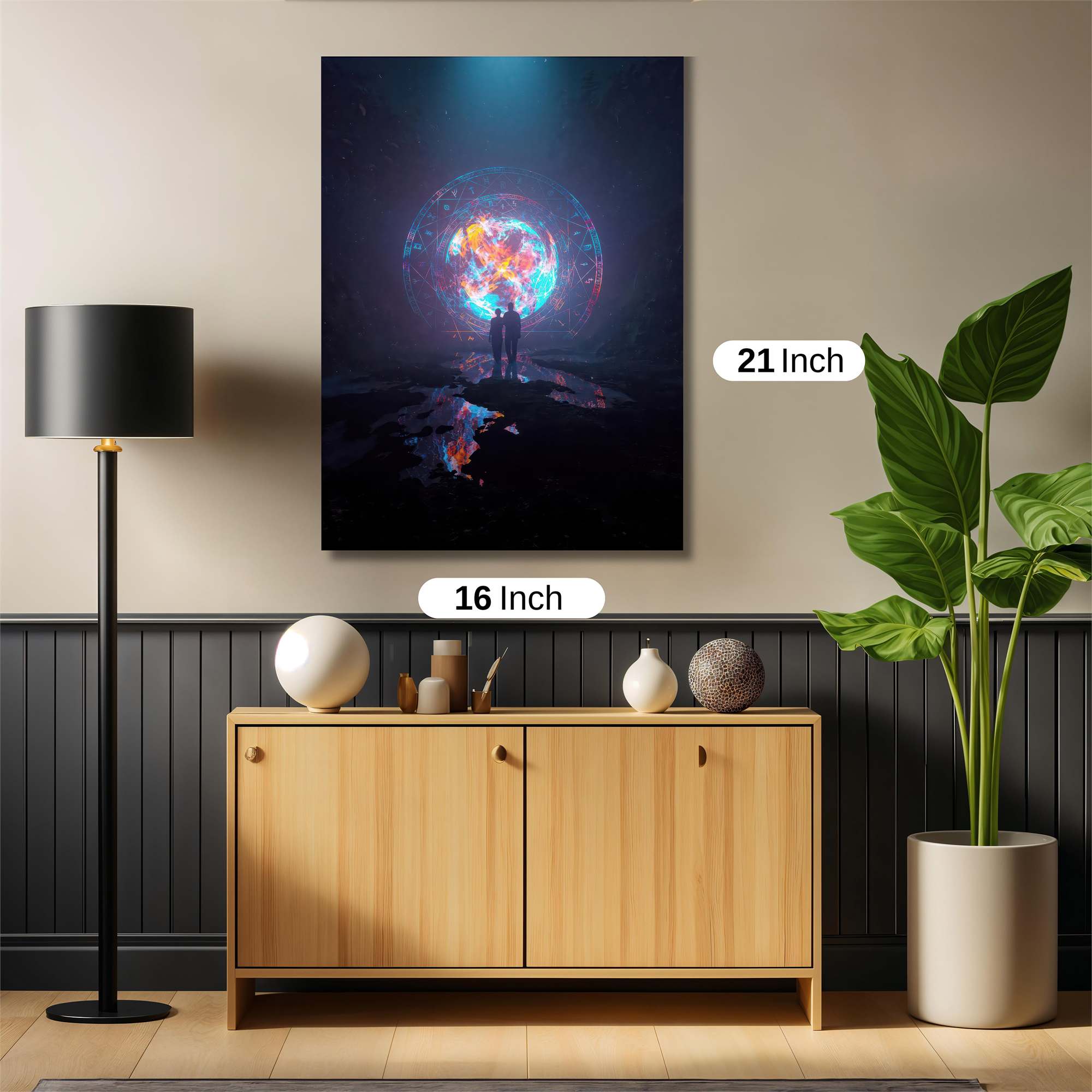 Cosmic Awe Safe Wall Magnetic / M