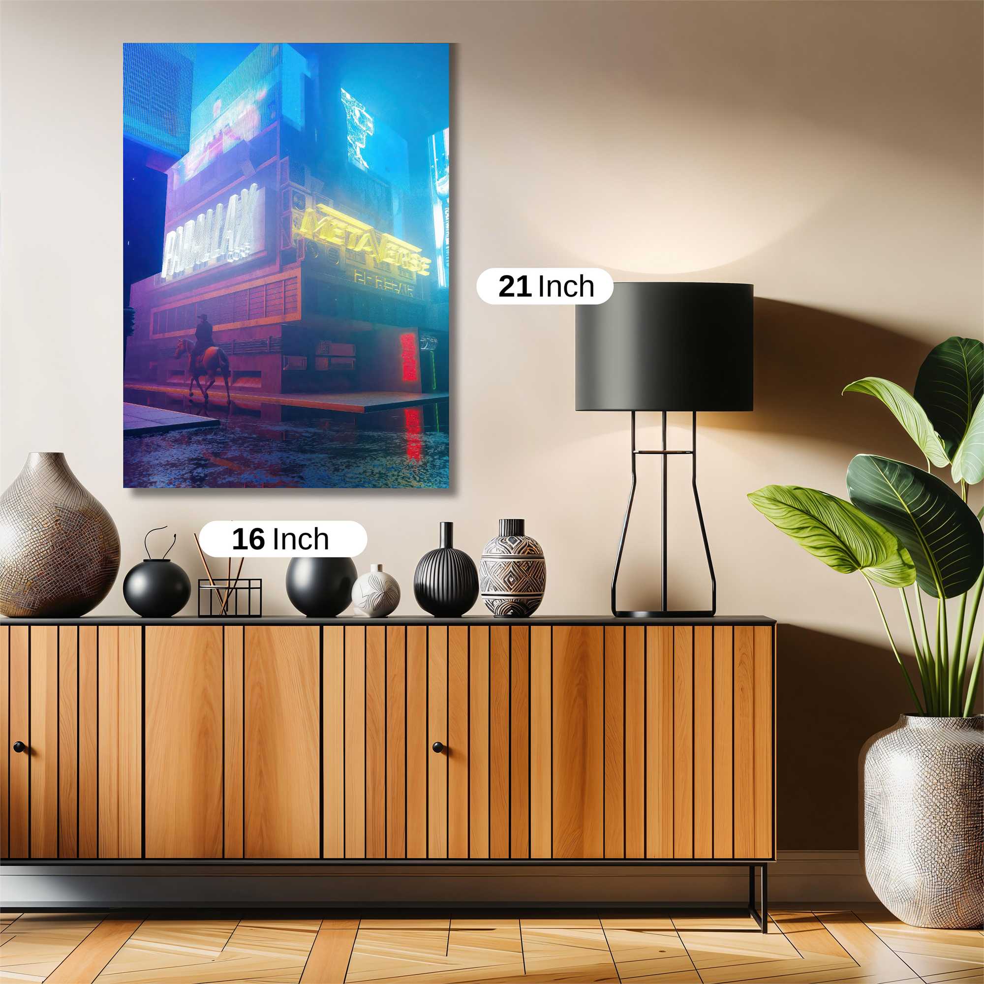 Neon Rider Safe Wall Magnetic / M