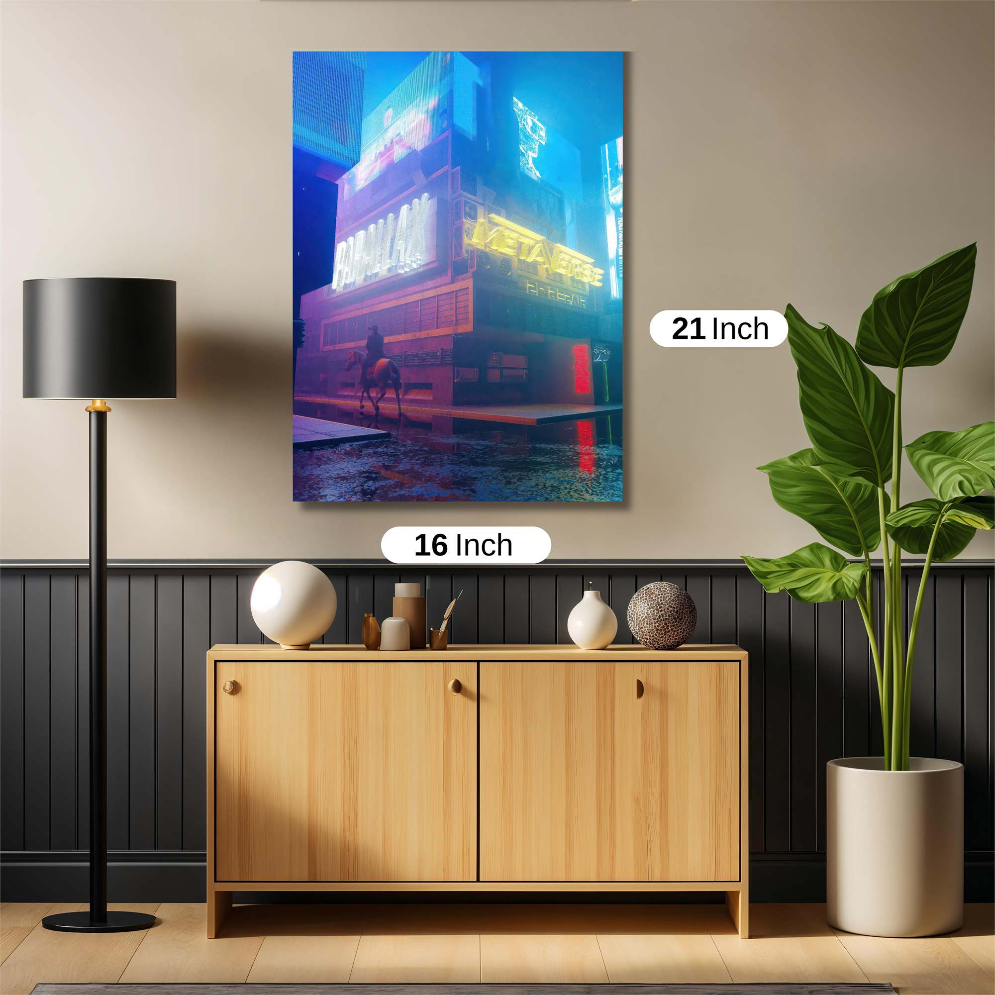 Neon Rider Safe Wall Magnetic / M